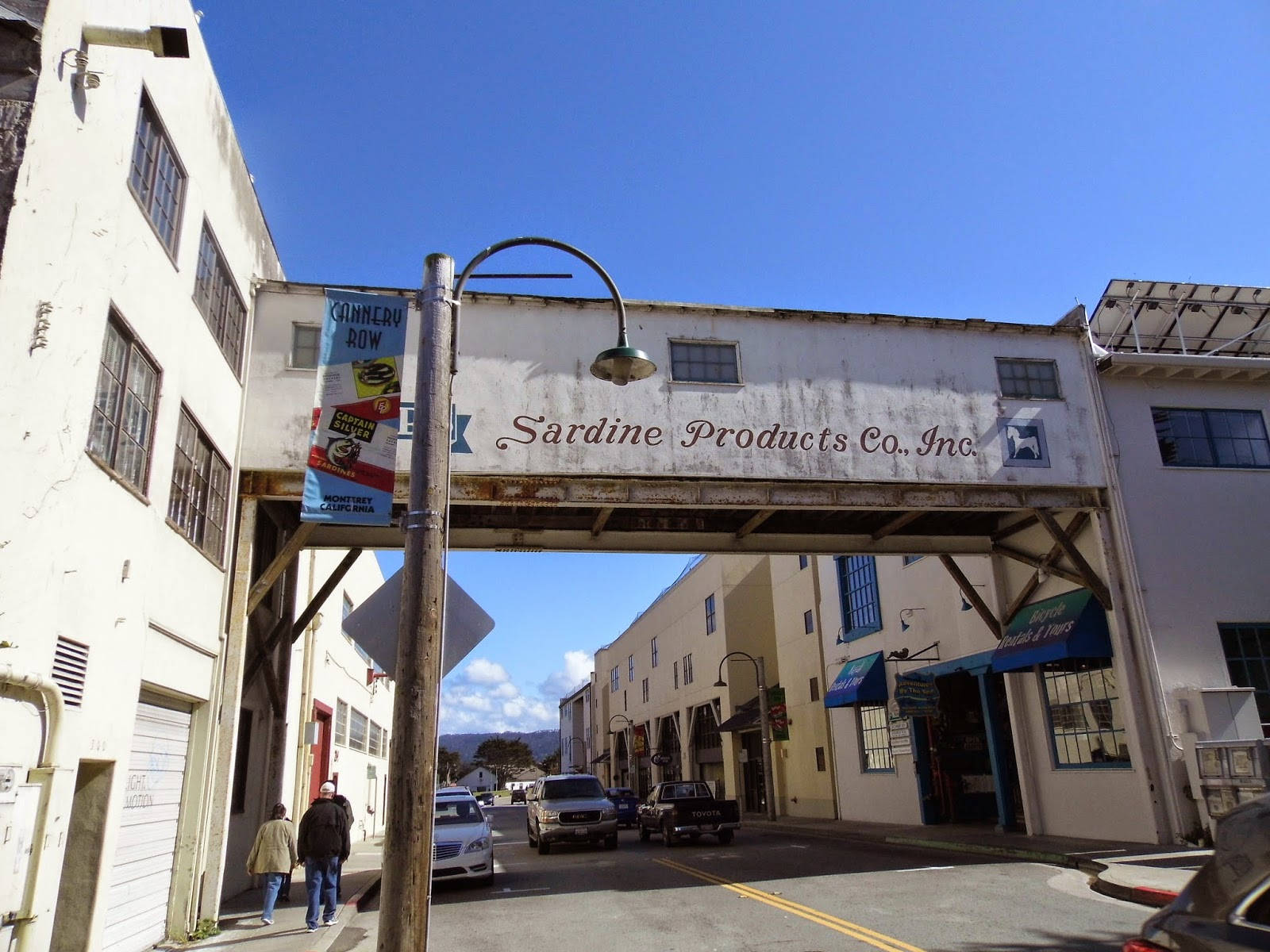 Sardine Warehouse In Cannery Row Background