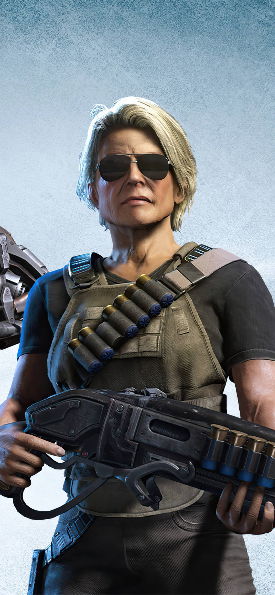 Sarrah Connor Gears 5 Phone Background