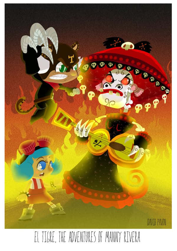 Sartana From El Tigre The Adventures Of Manny Rivera Background