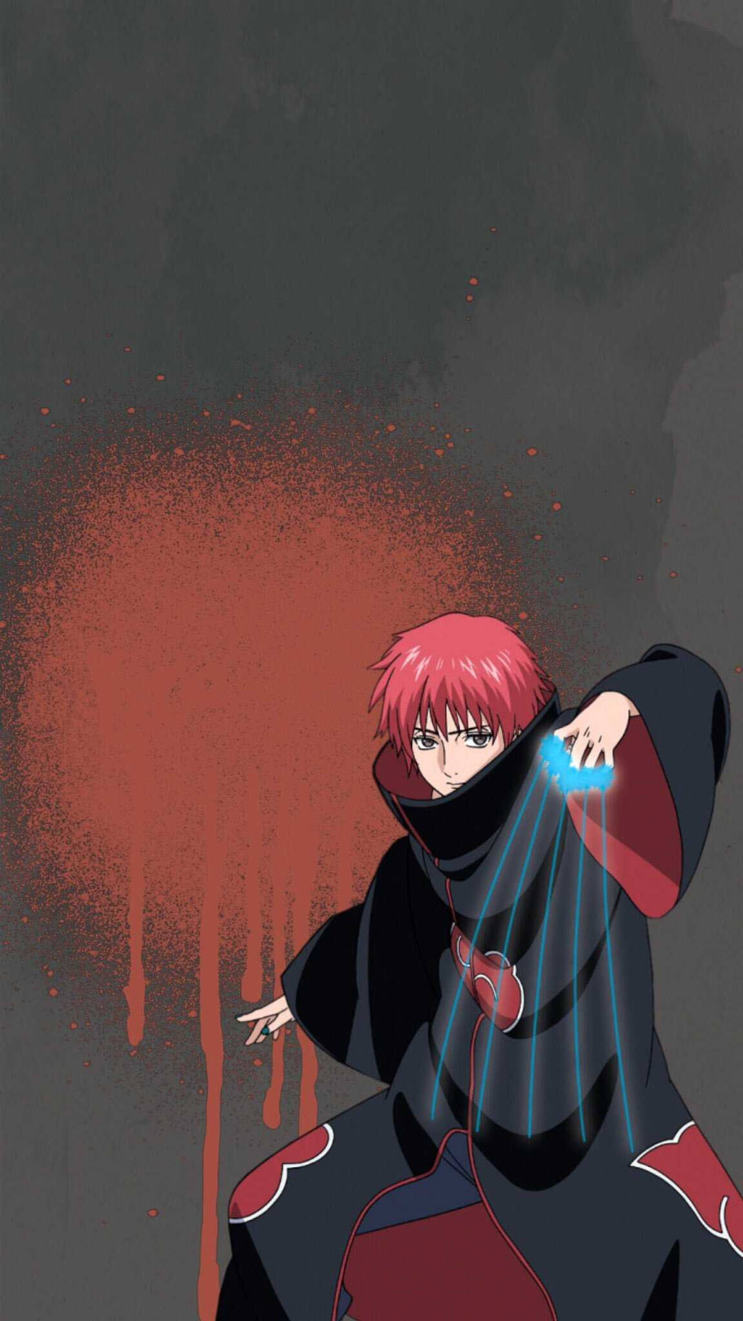 Sasori Paint Splash Background