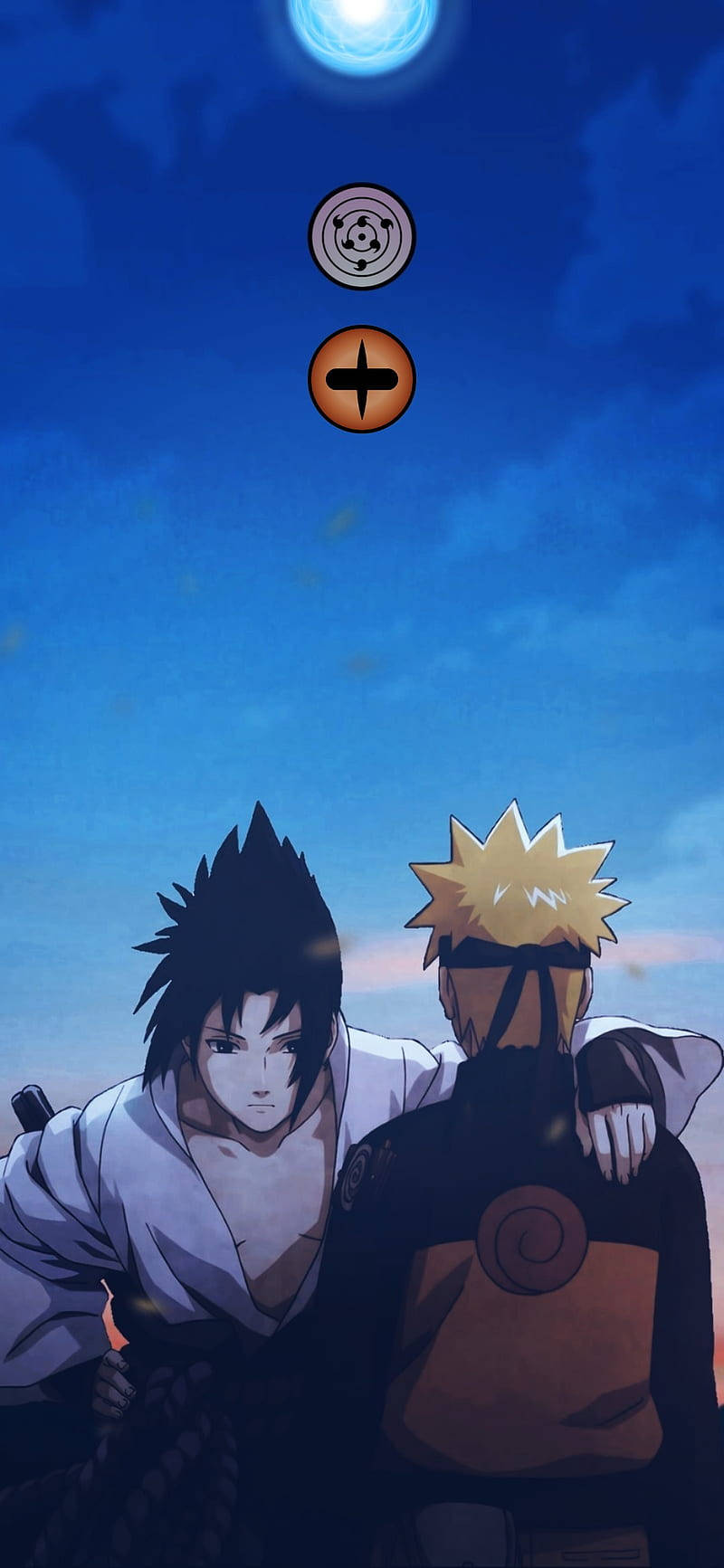 Sasuke And Naruto Phone Background