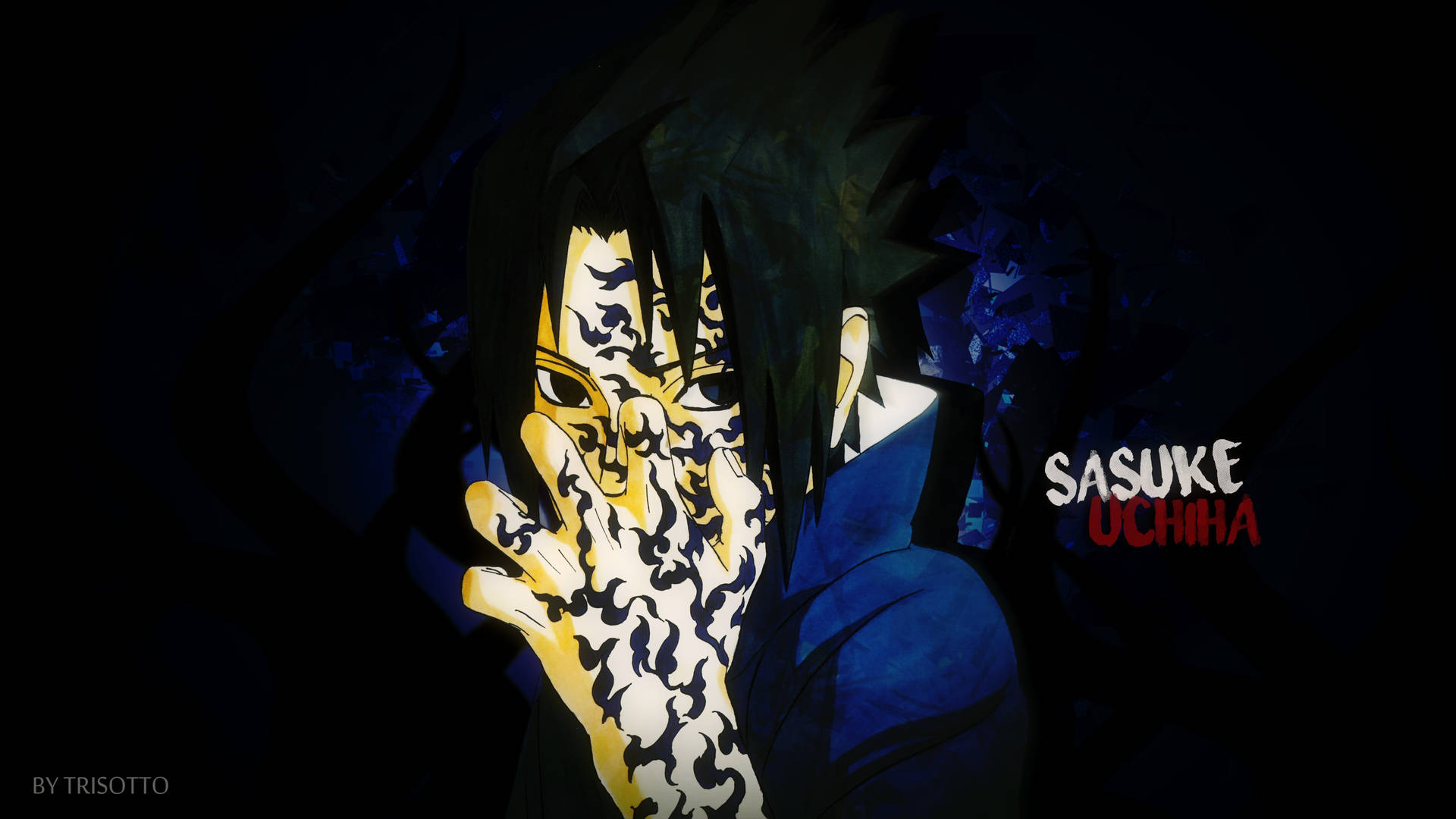 Sasuke Cursed Seal 4k