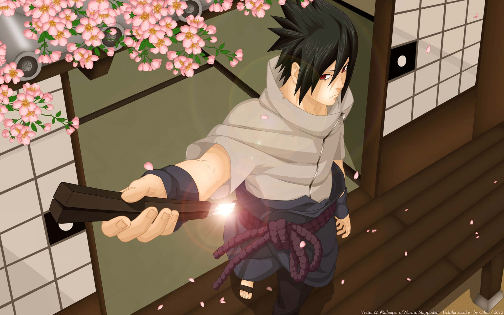 Sasuke Manga's Uchiha Clan Warriors Background