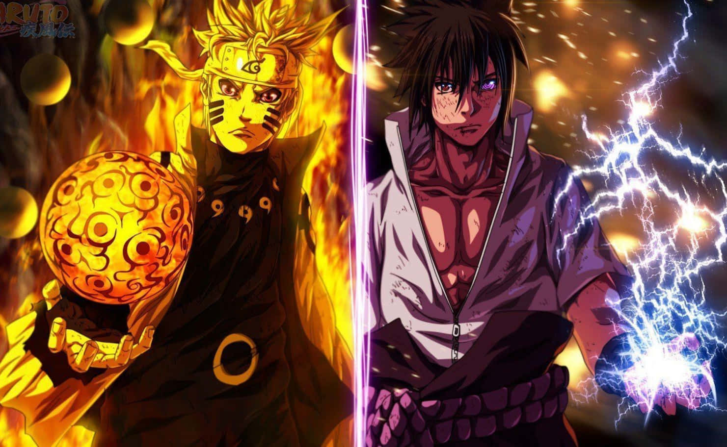 Sasuke Naruto Sage Of Six Paths Wallpaper Background