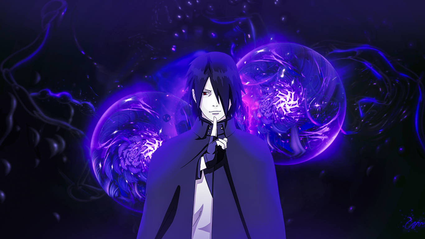 Sasuke Pfp Artwork Background