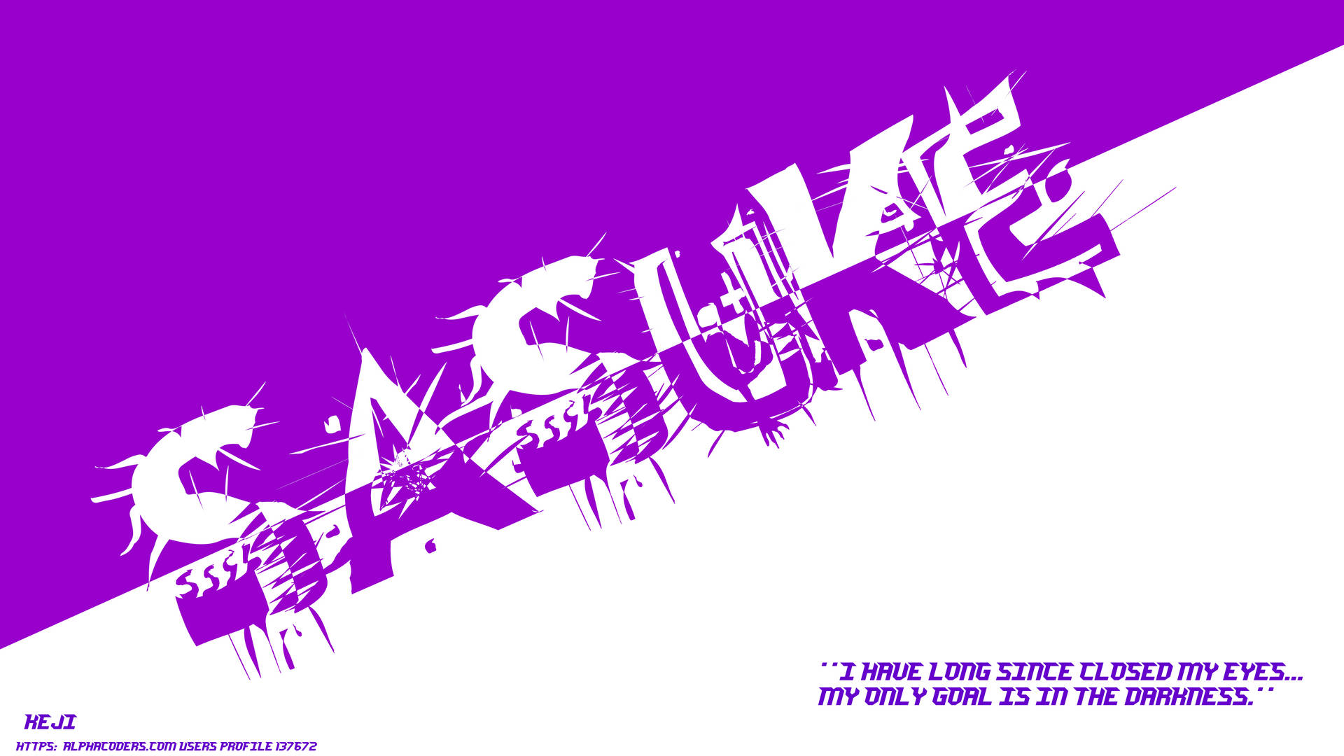 Sasuke Purple And White 4k Background