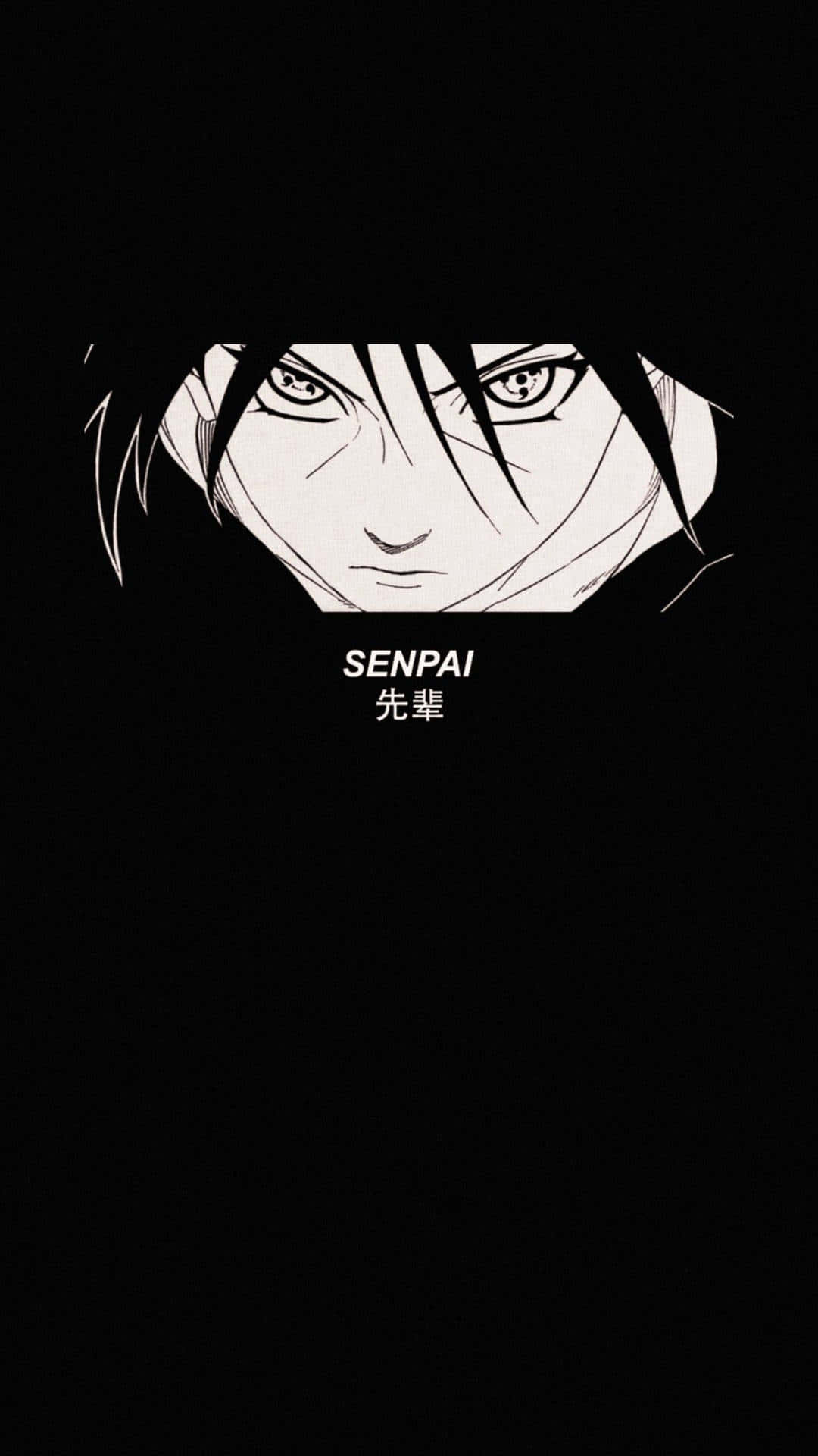 Sasuke Sharingan Dark Aesthetic Anime Background