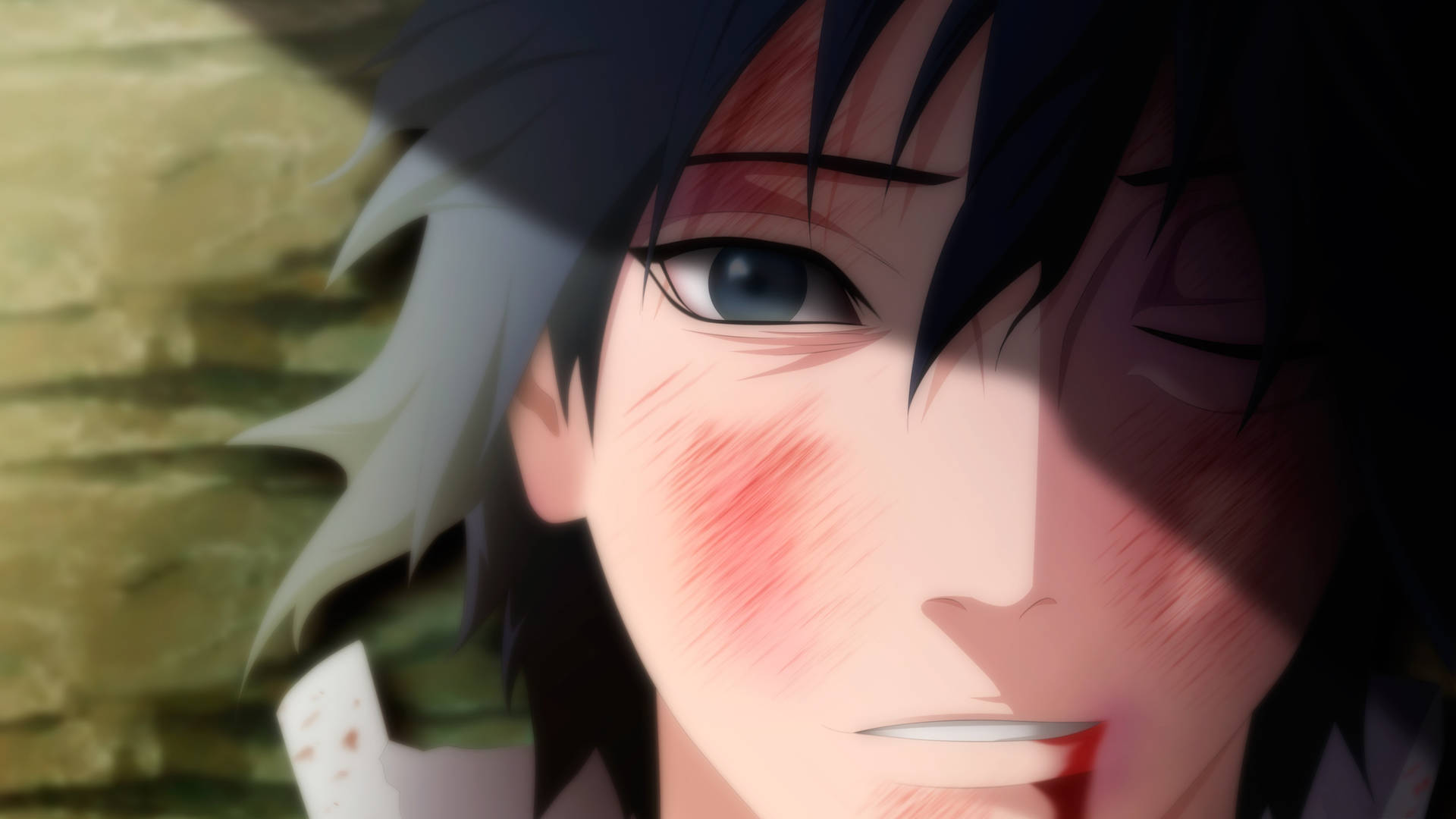 Sasuke Sratch Face 4k Background