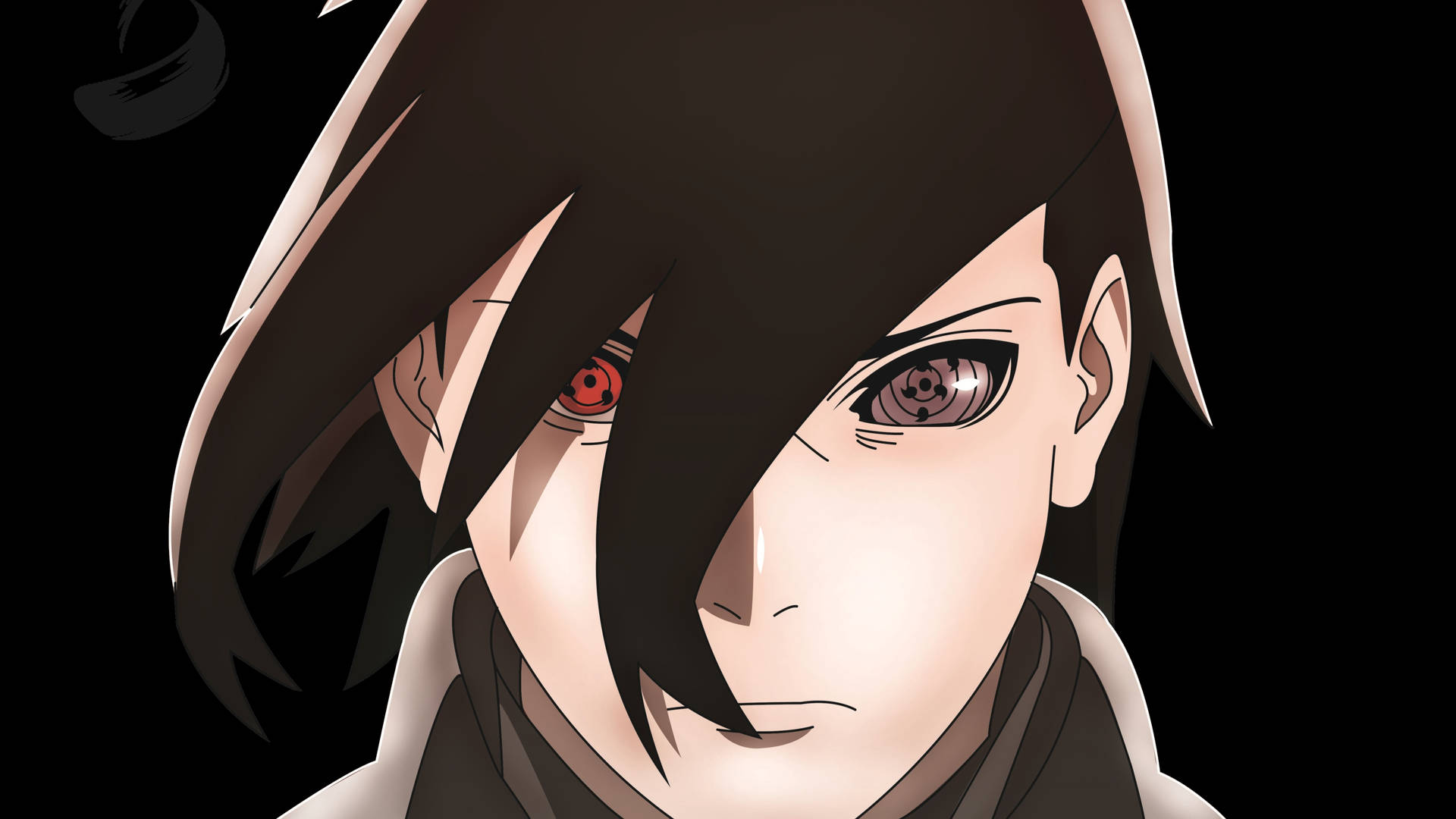 Sasuke Two Color Eyes 4k Background