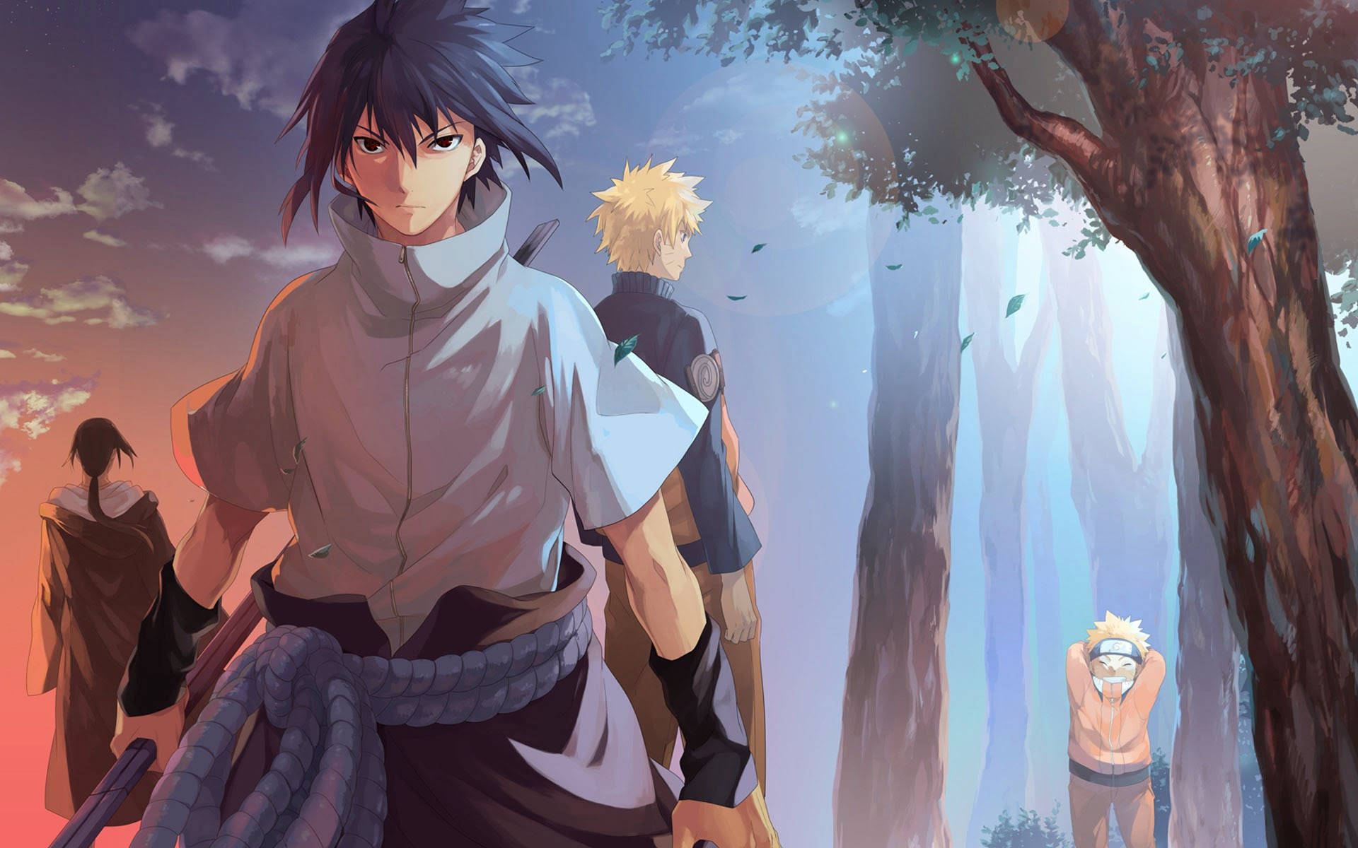 Sasuke Uchiha And His Brothers Background