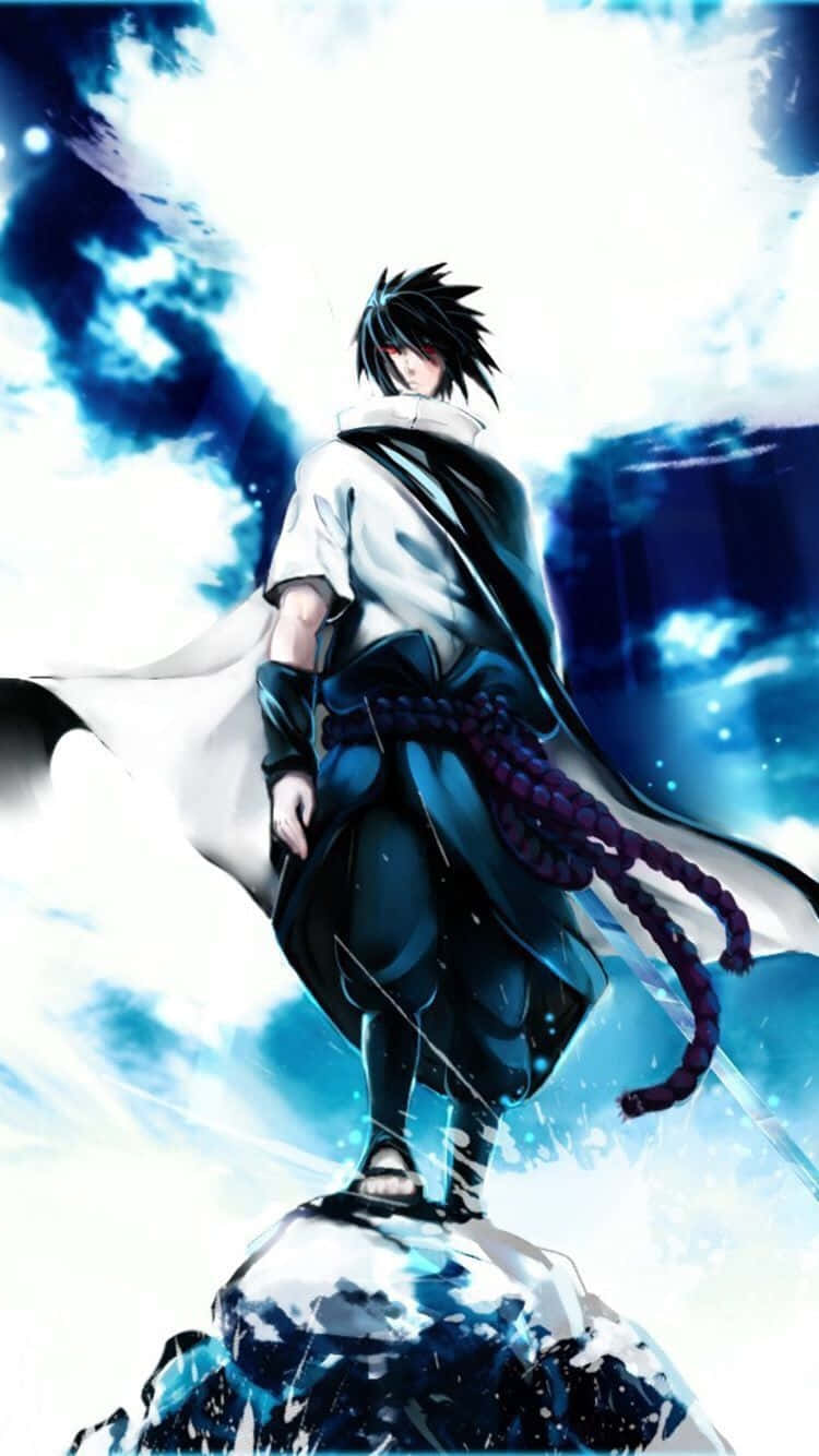Sasuke Uchiha Anime Artwork Background