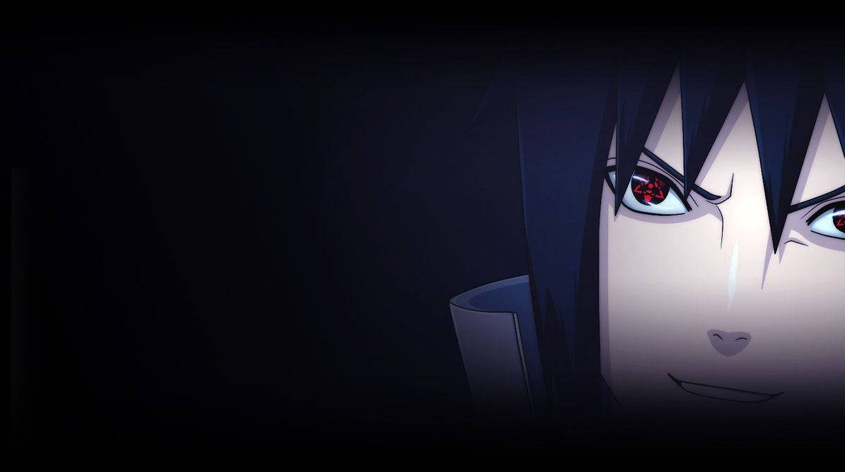 Sasuke Uchiha Close-up Background