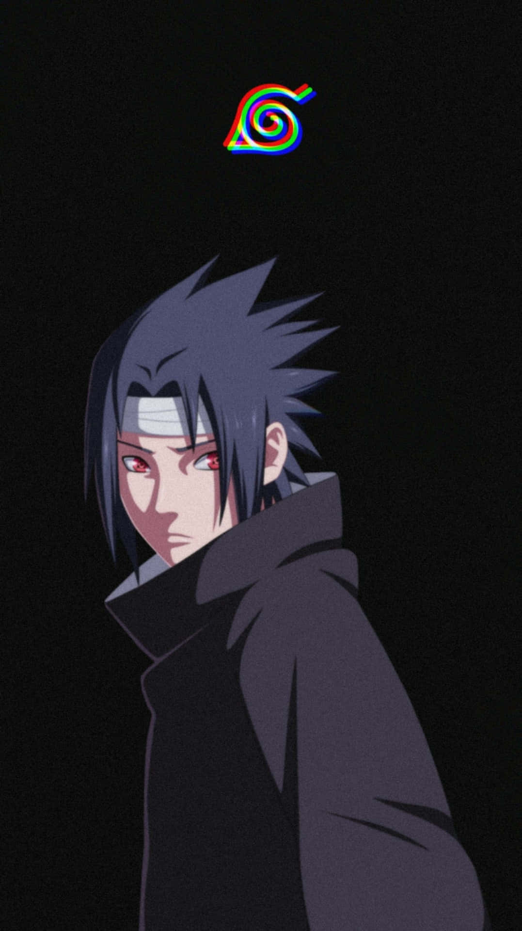 Sasuke Uchiha Dark Background Background
