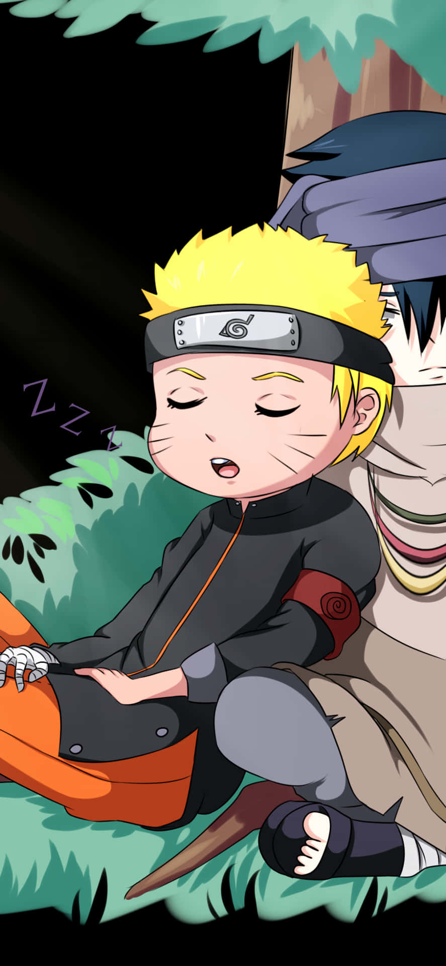 Sasuke Uchiha Looks Ready To Take On The World! Background