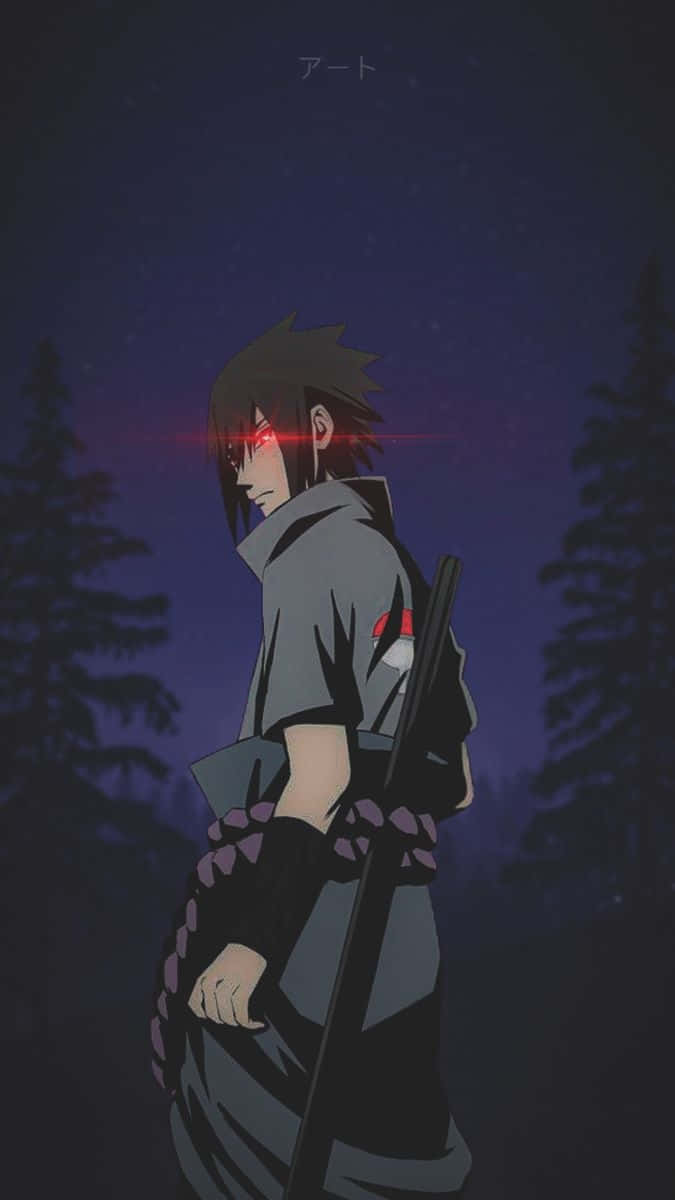 Sasuke Uchiha Night Profile Background