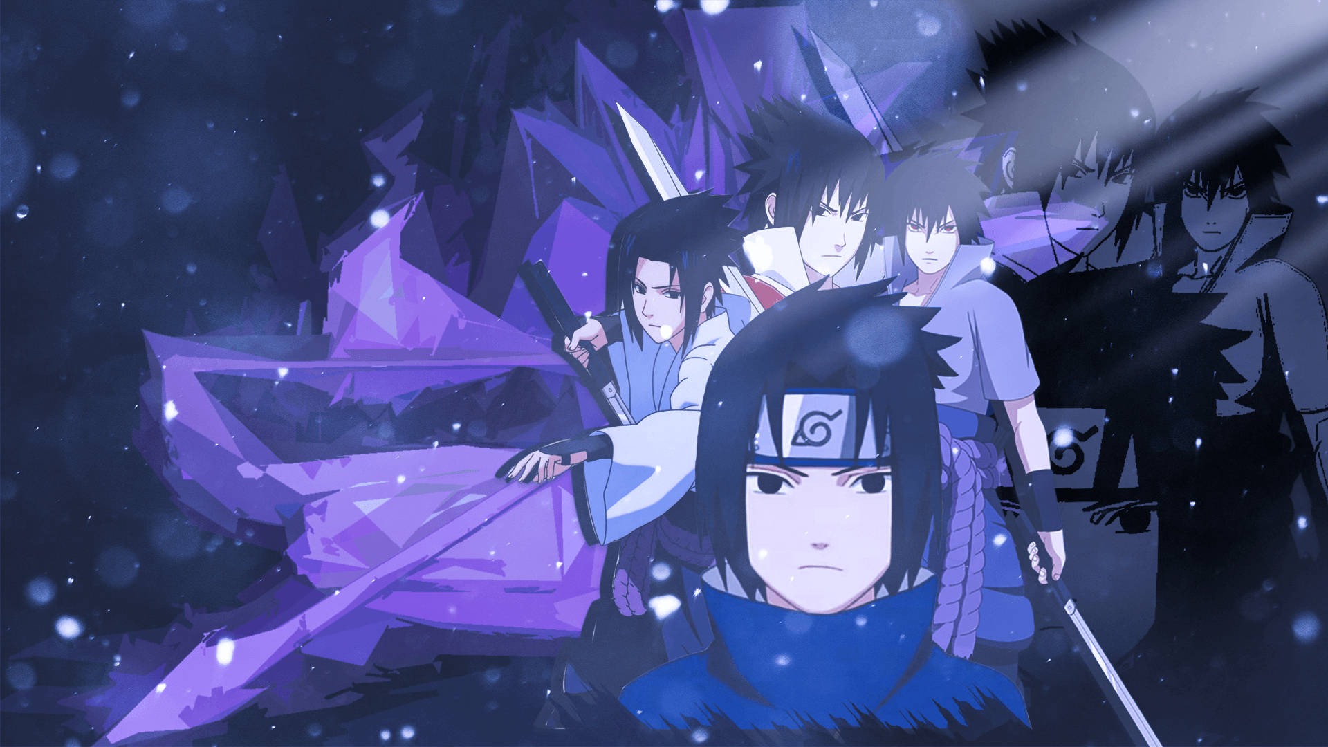 Sasuke Uchiha Of Naruto Pc Background