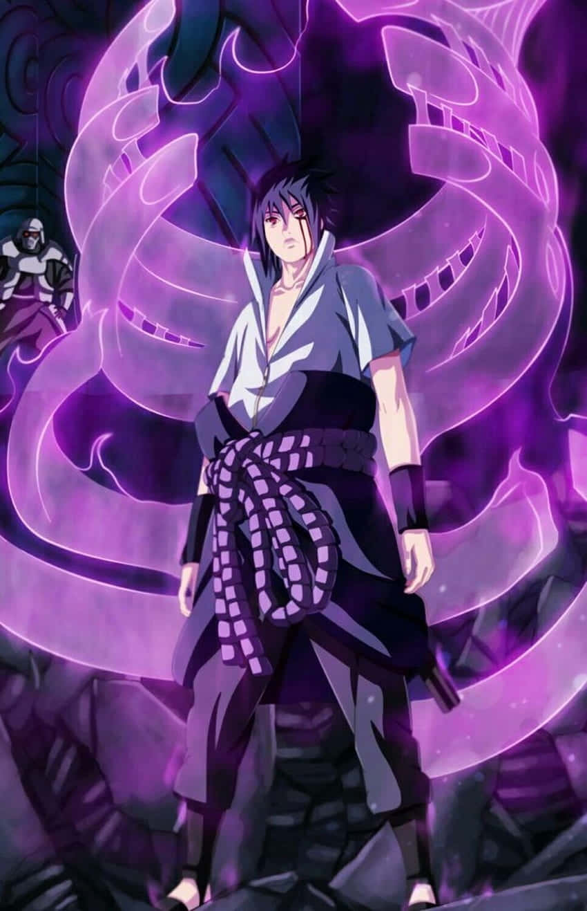Sasuke Uchiha Power Aura Background