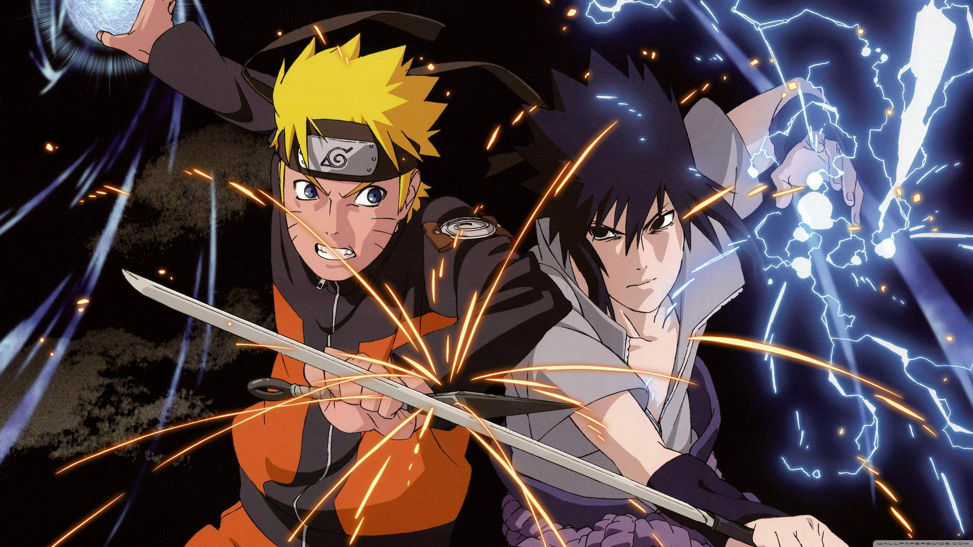 Sasuke Vs Naruto Shippuden Arc Background