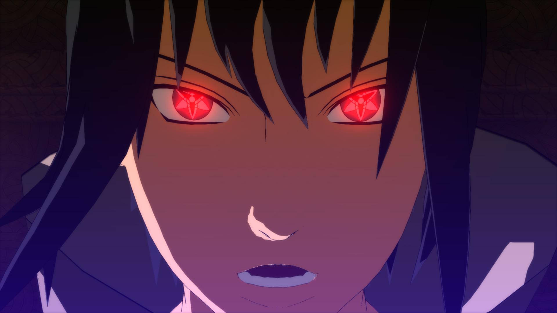 Sasuke With Red Eyes 4k Background