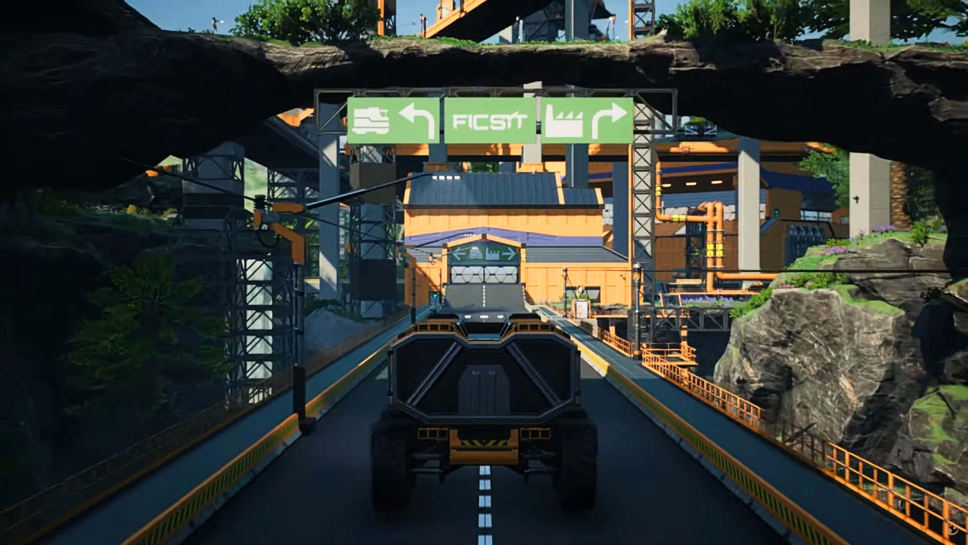 Satisfactory Driving Background