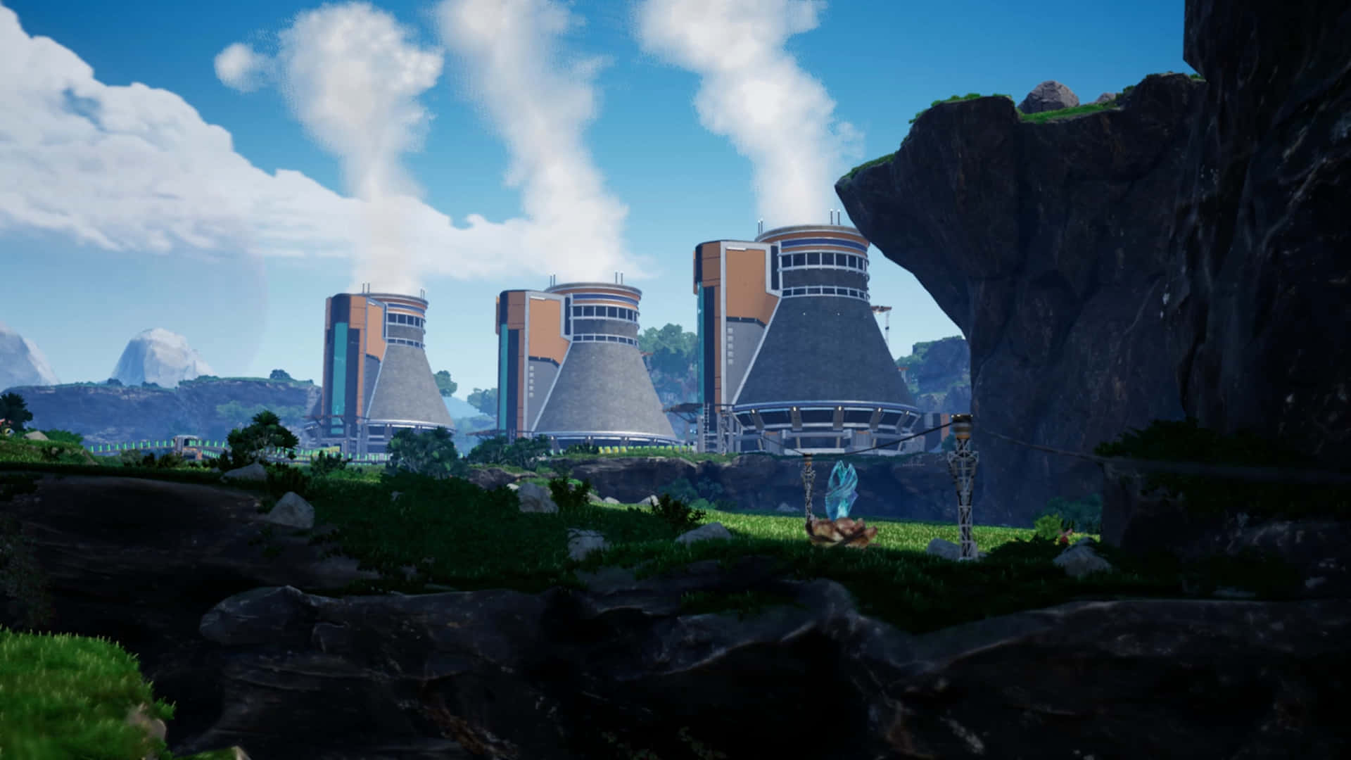 Satisfactory Identical Buildings Background