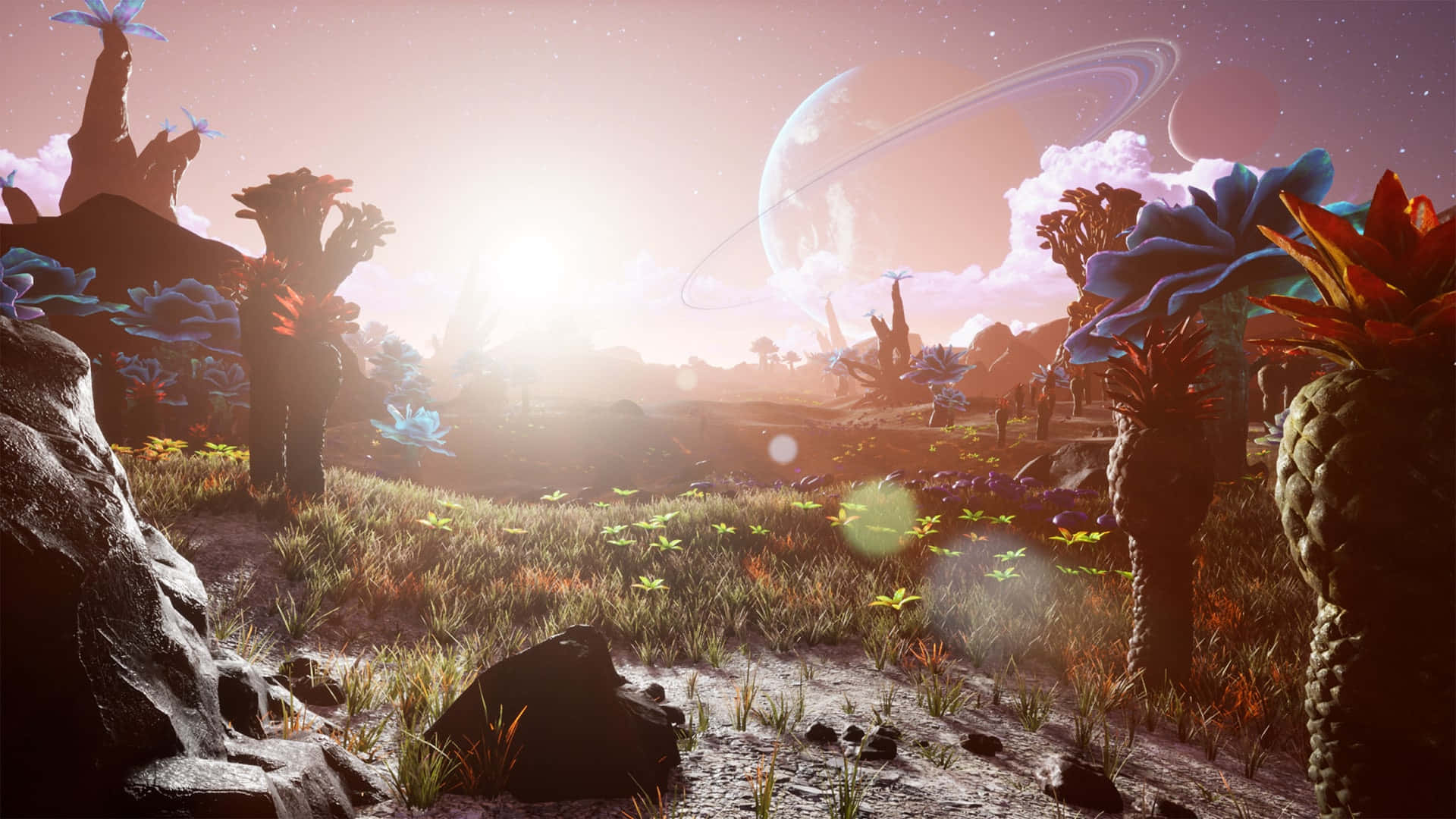 Satisfactory Sunlight Background