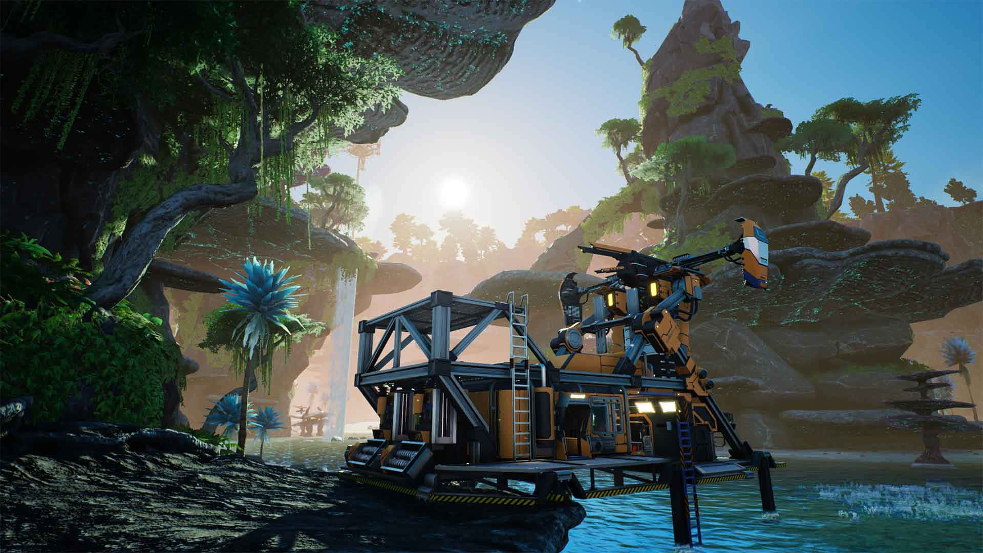 Satisfactory Transport Pod Background
