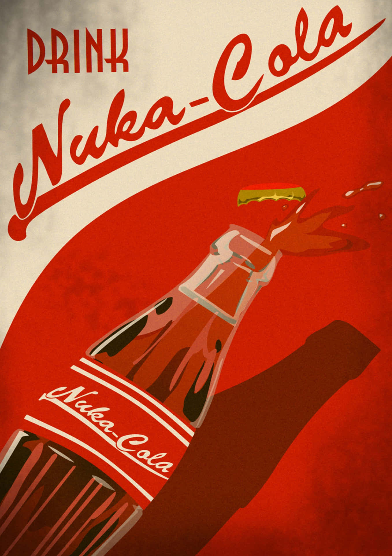 Satisfy Your Thirst With Nuka Cola! Background