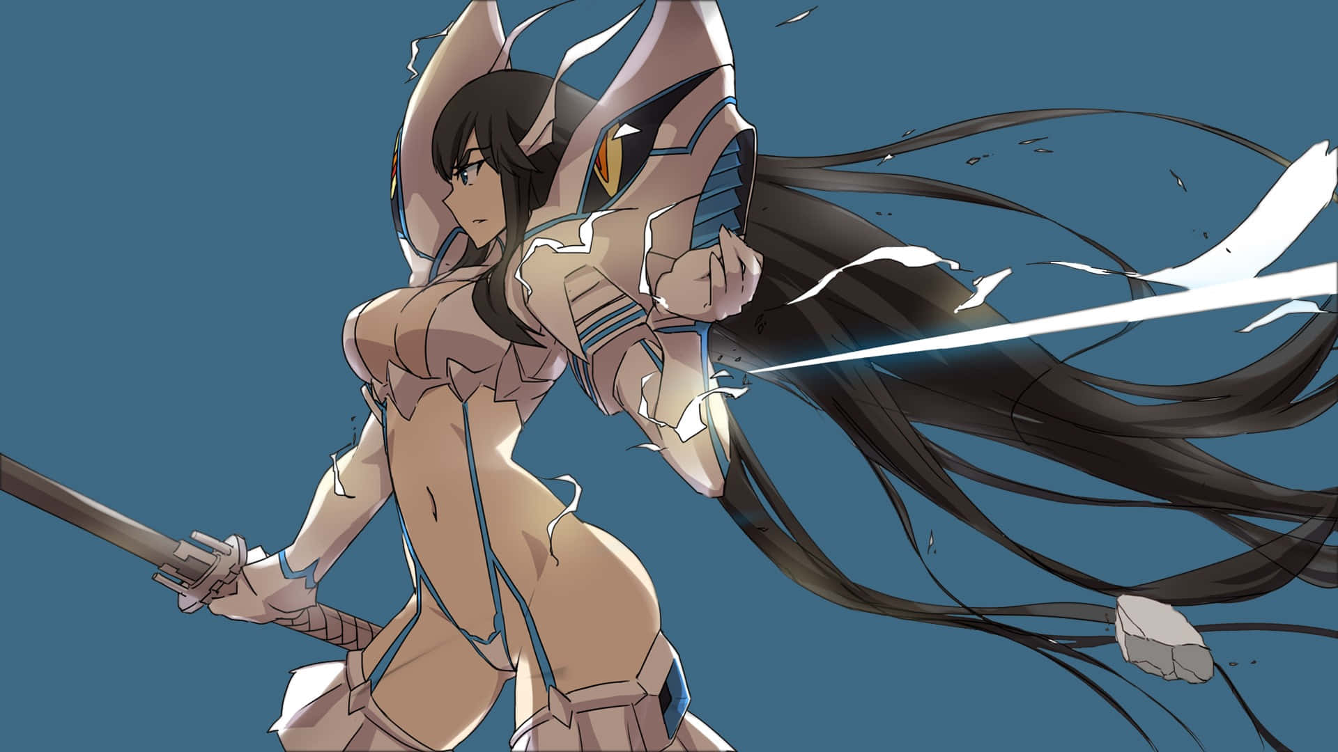 Satsuki Kiryuin From The Anime Series 'kill La Kill' Background