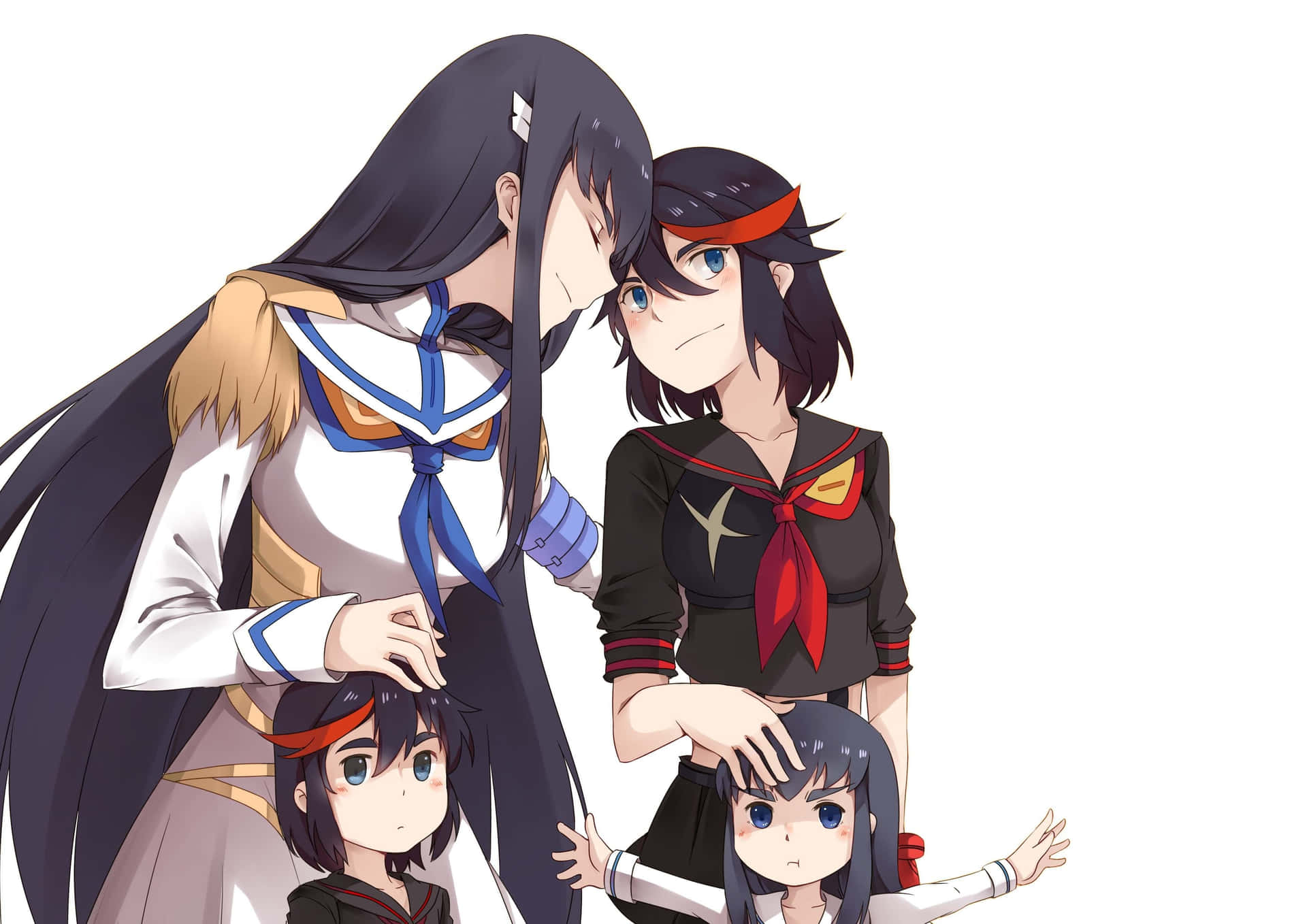 Satsuki Kiryuin, The Fiesty And Ambitious Leader Of Honnouji Academy. Background