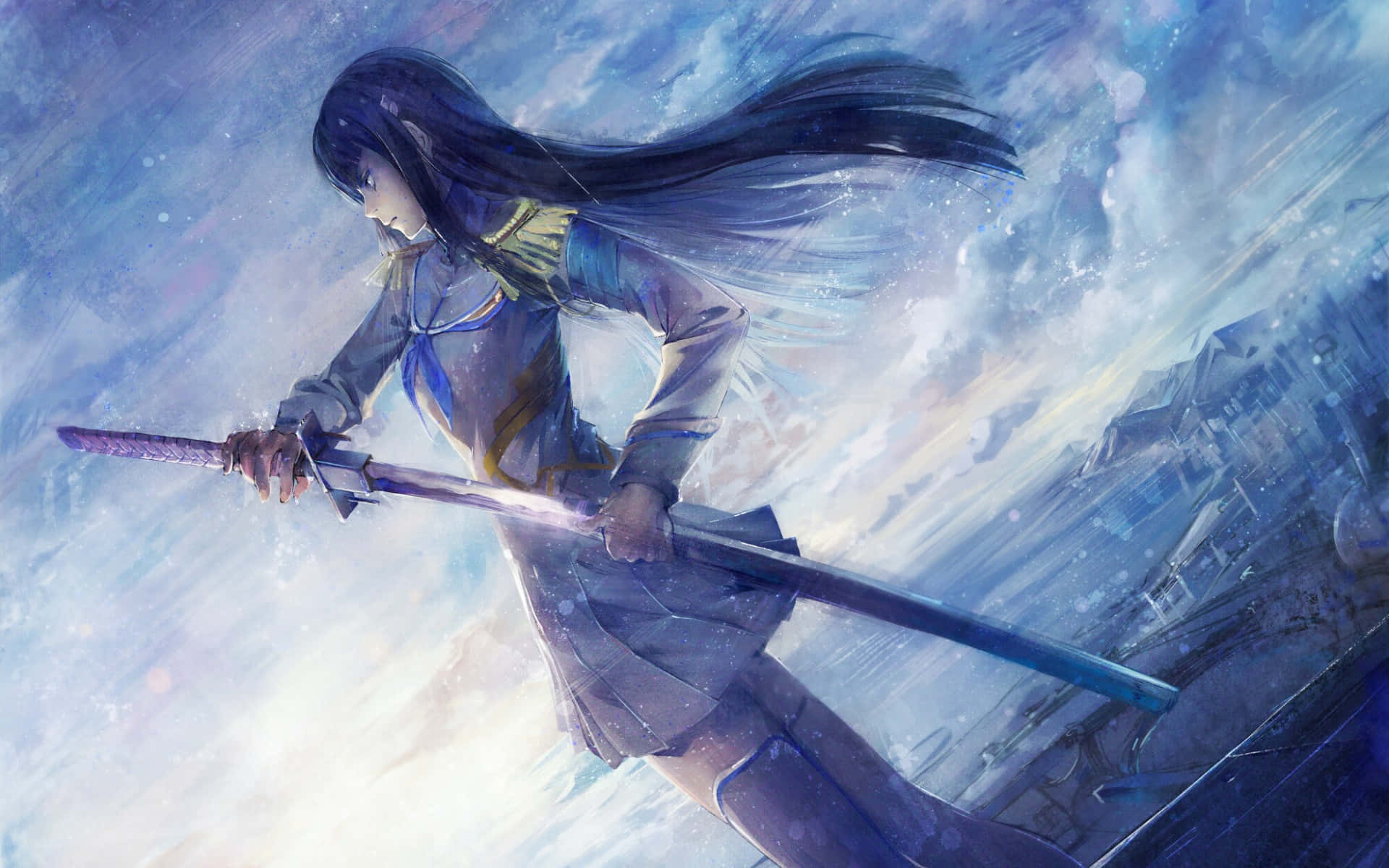 Satsuki Kiryuin - The Soon-to-be Matriarch Of Honnouji Academy Background