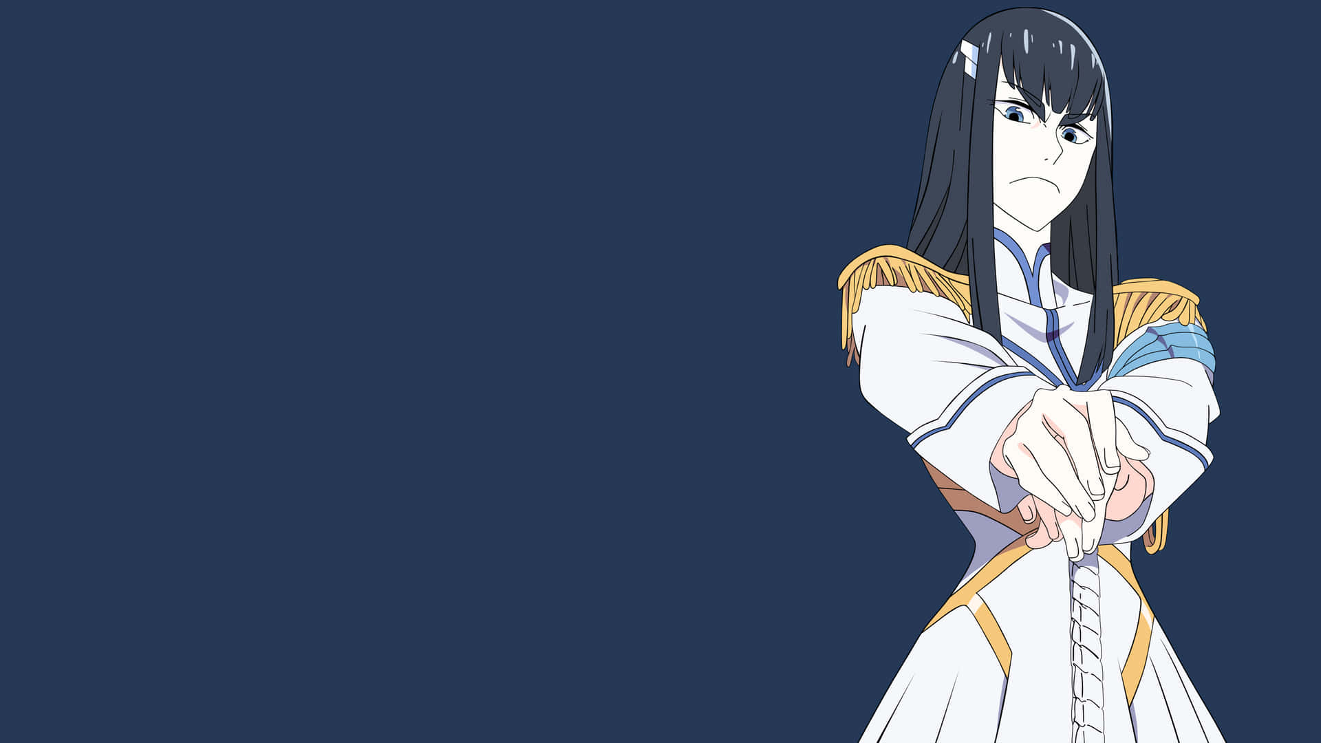 Satsuki Kiryuin, The Young, Strong-willed, And Heroic Woman From Popular Anime Series Kill La Kill Background