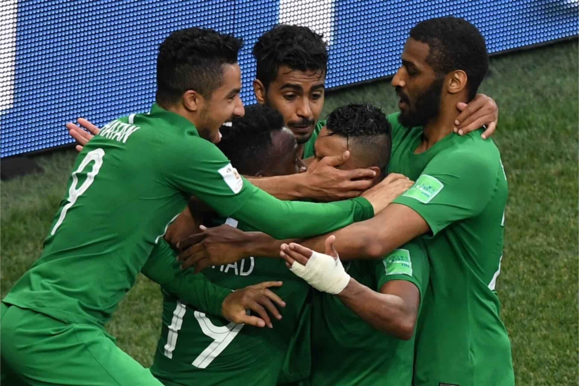 Saudi Arabia National Football Team Aldawsari's Goal