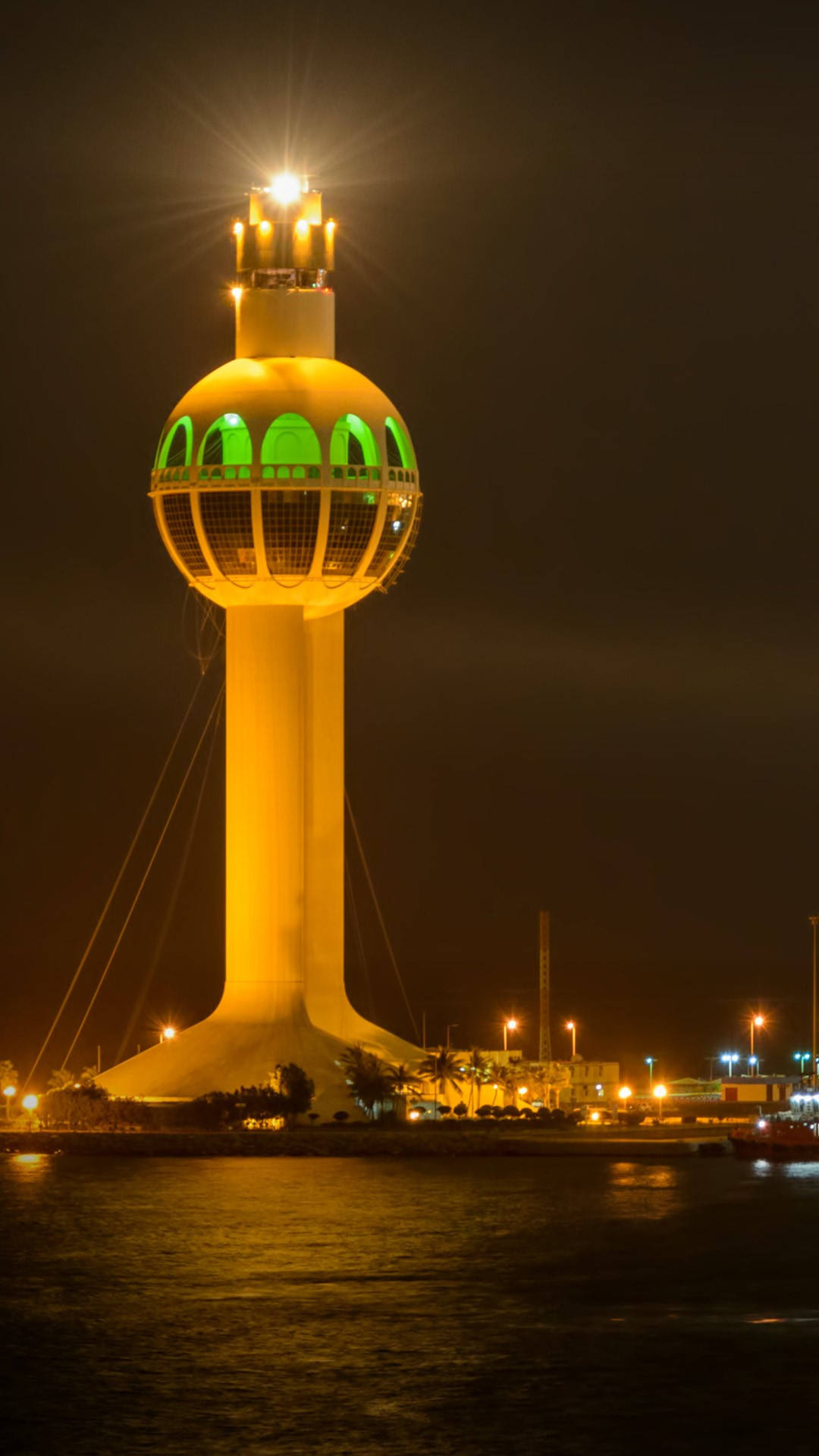 Saudi Arabia's Jeddah Light Photography Background