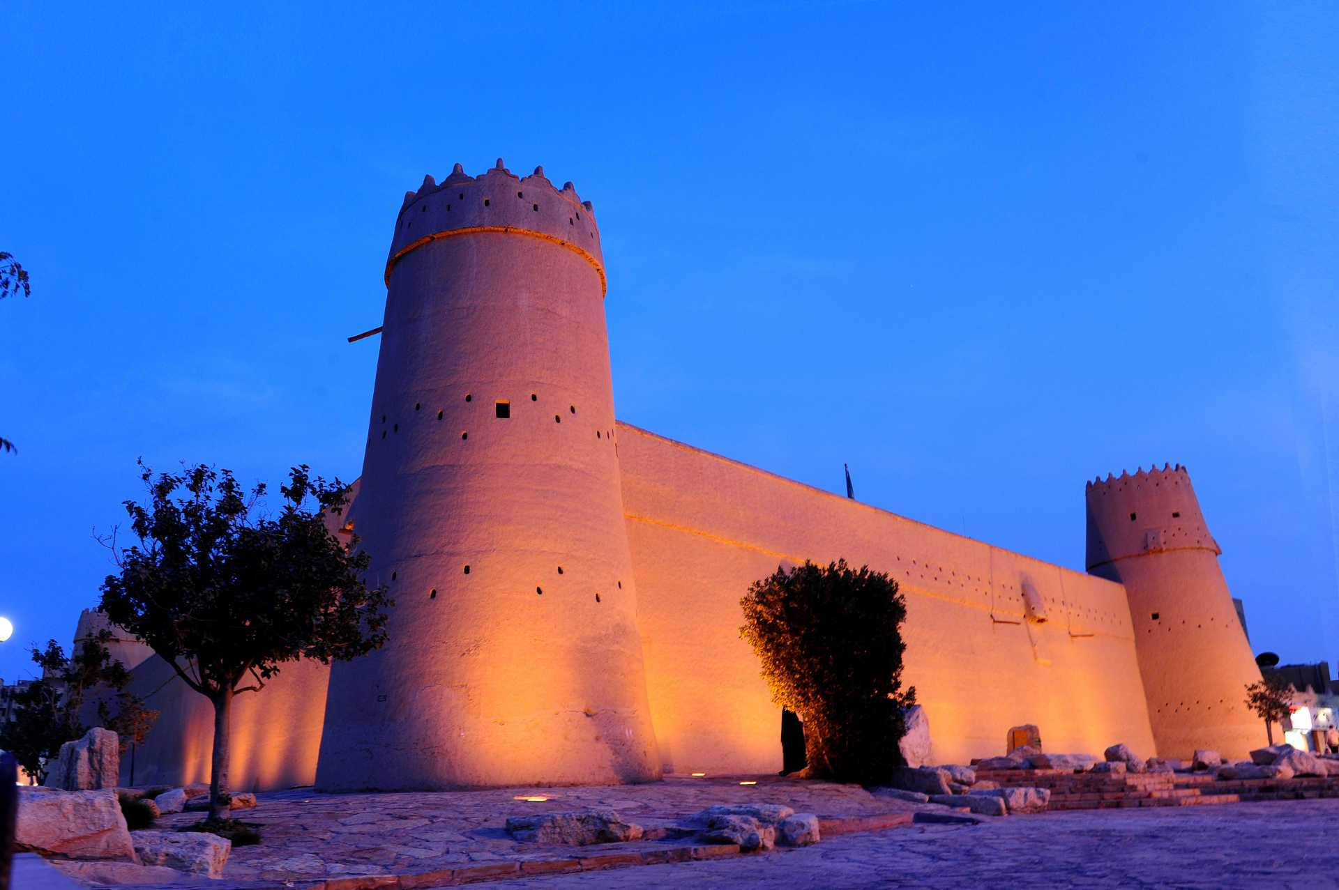 Saudi Arabia's Masmak Fortress Photography Background