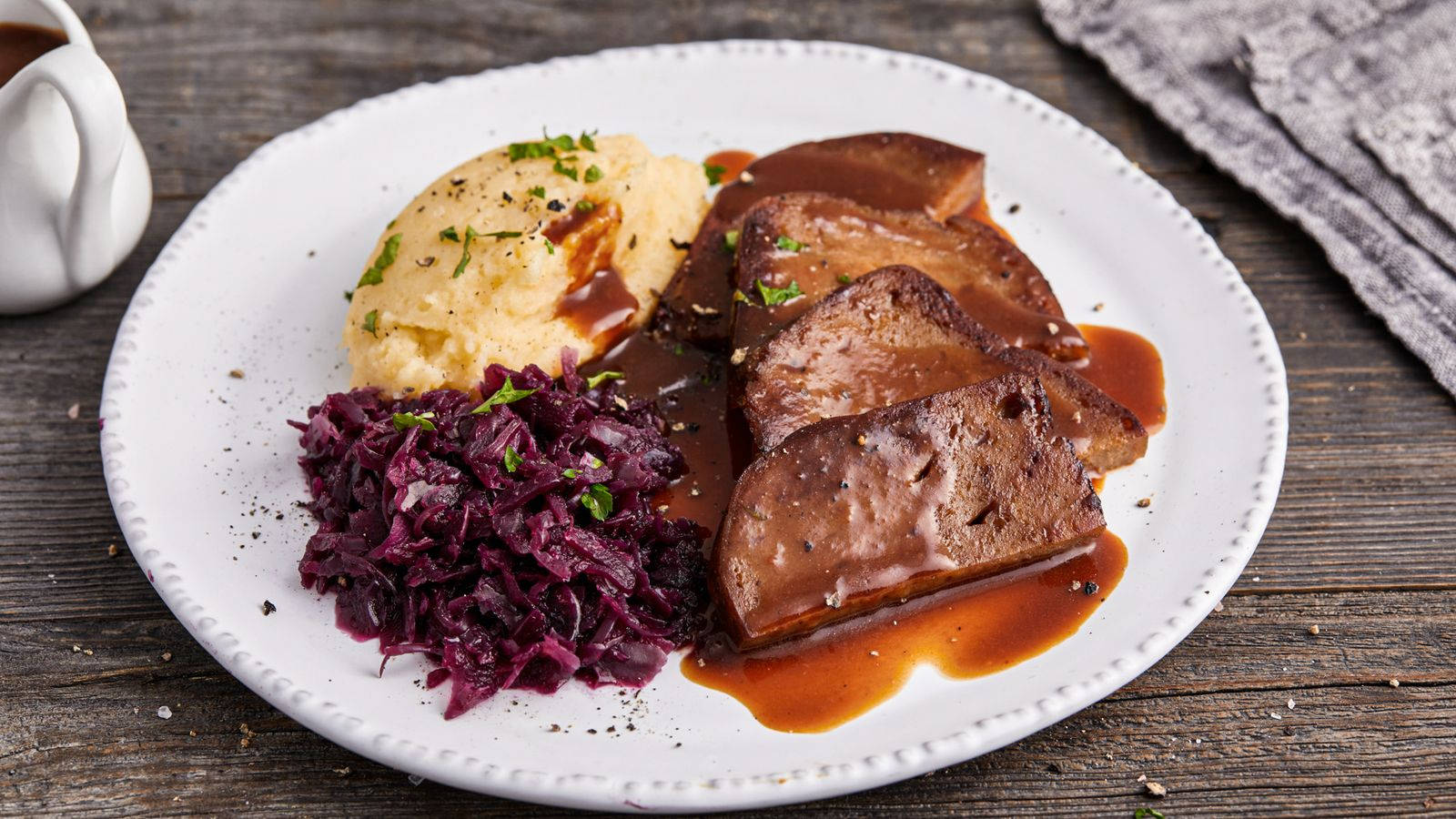 Sauerbraten—a Mouthwatering Traditional German Meal Background