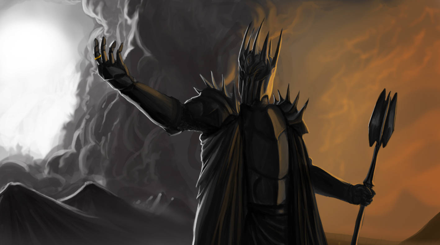 Sauron 4k Lord Of The Rings Background