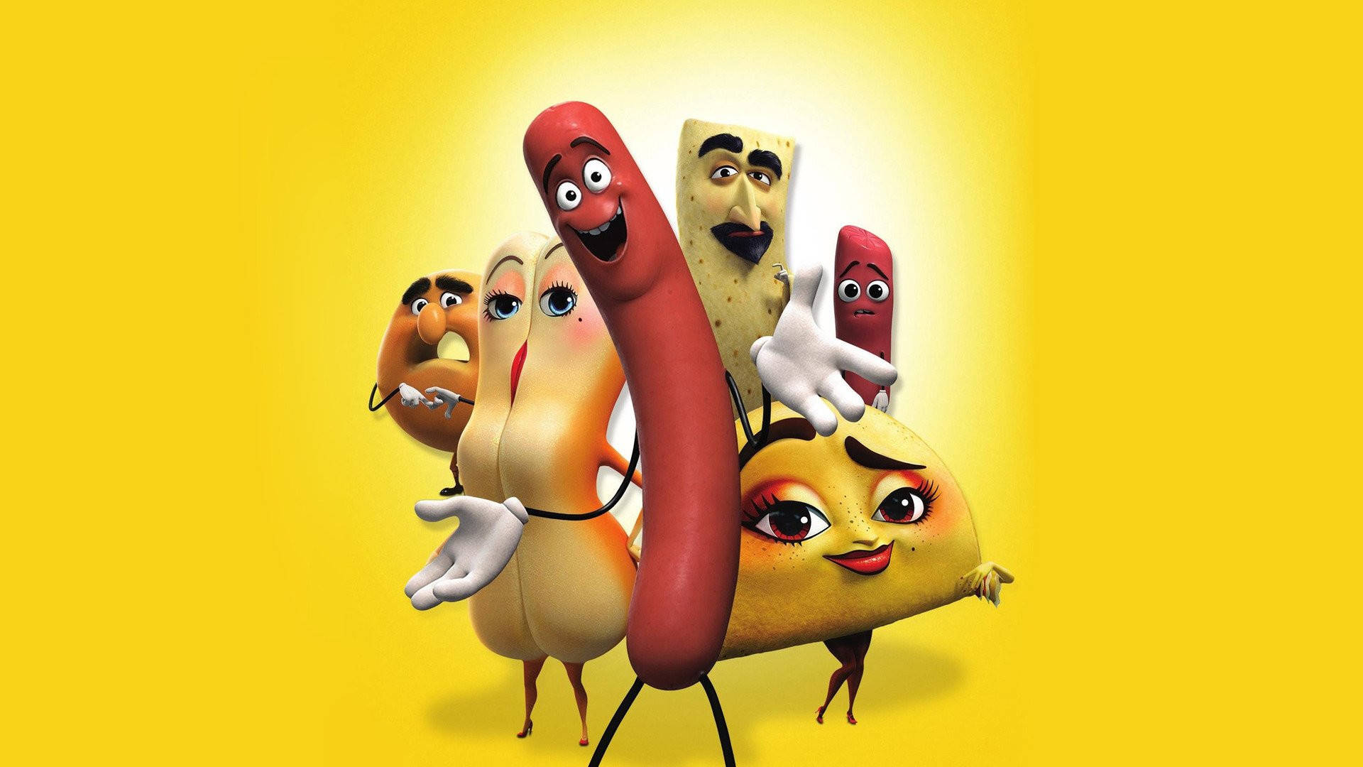 Sausage Party Character Poster