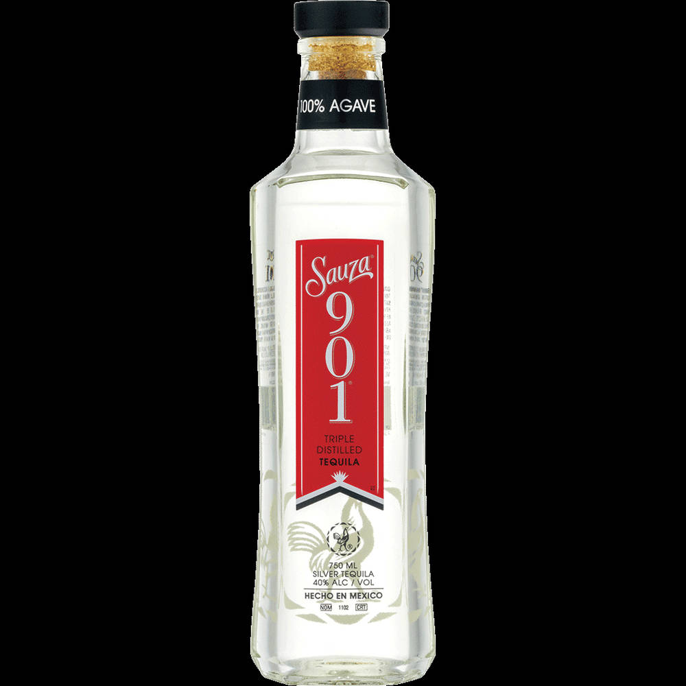 Sauza 901 Silver Blanco Tequila Background