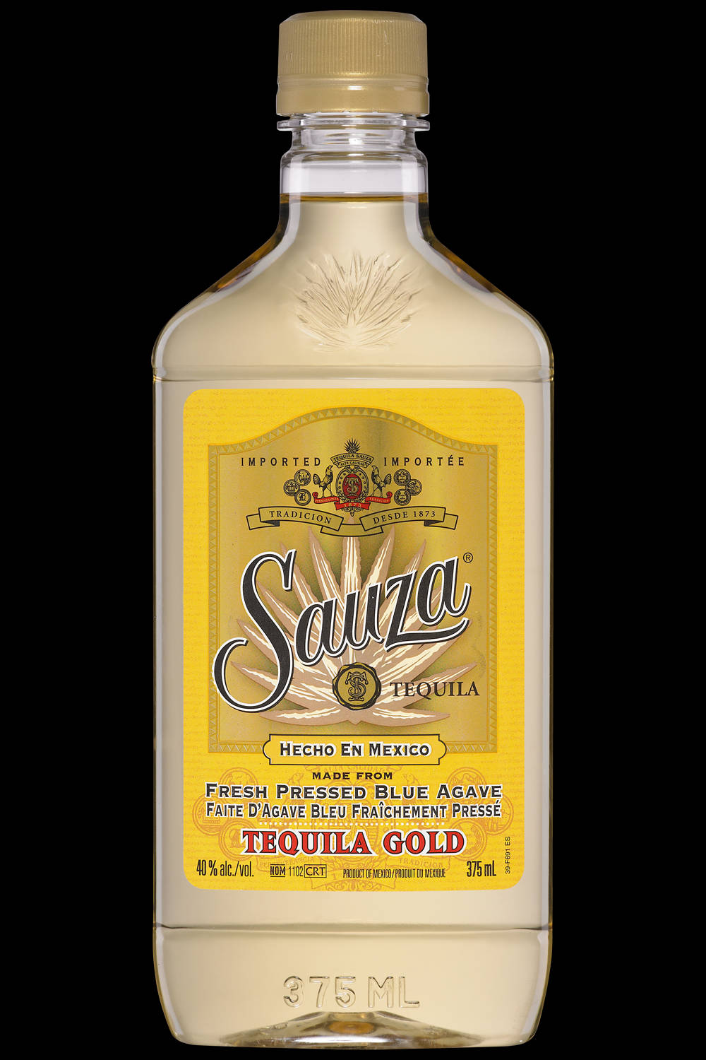 Sauza Hacienda Tequila Extra Gold 375 Ml Background