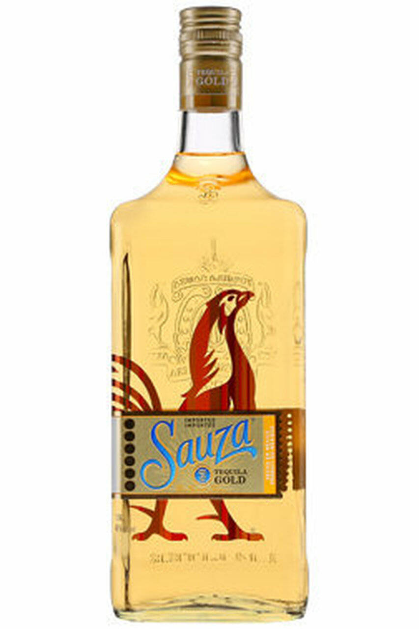 Sauza Hacienda Tequila Gold Background