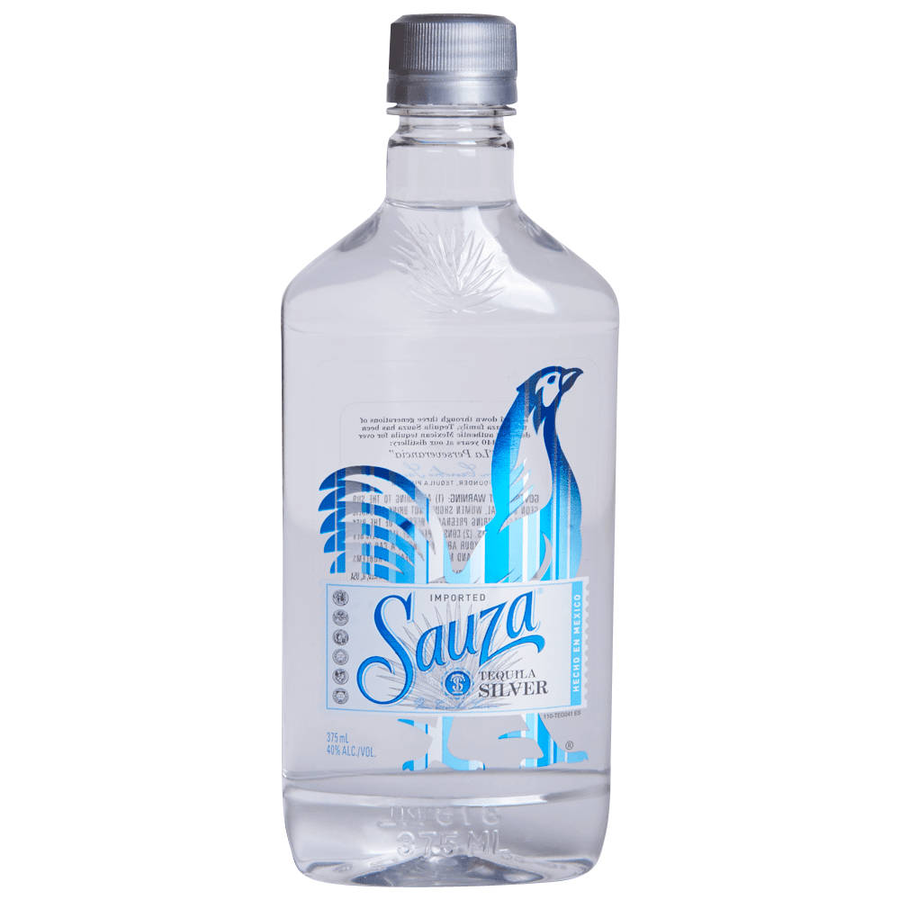 Sauza Silver Tequila 375 Ml Background