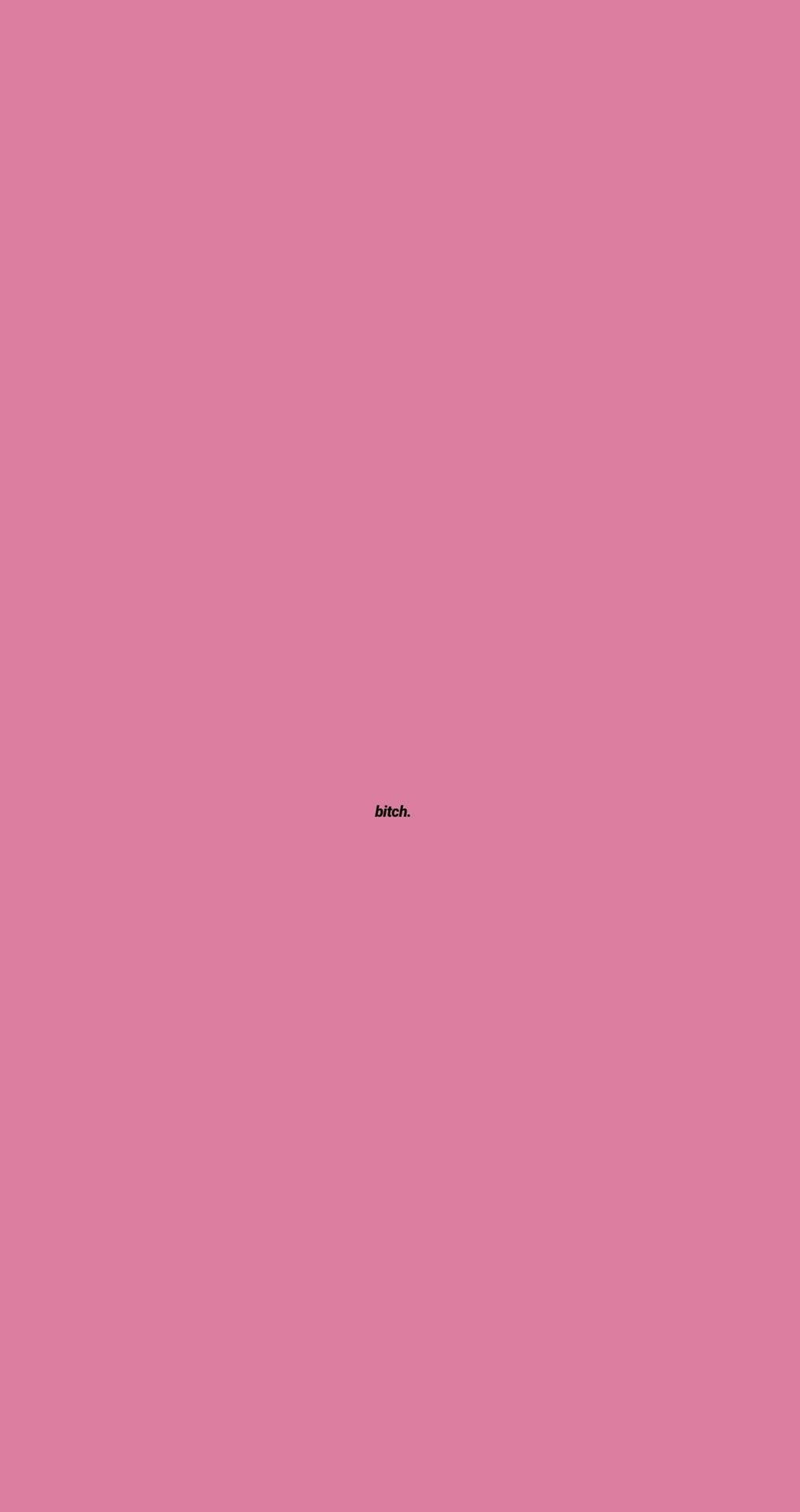 Savage Pink Wallpaper Single Word