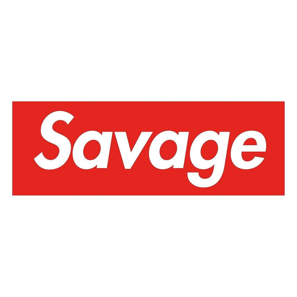 Savage Supreme Fashion Brand Background
