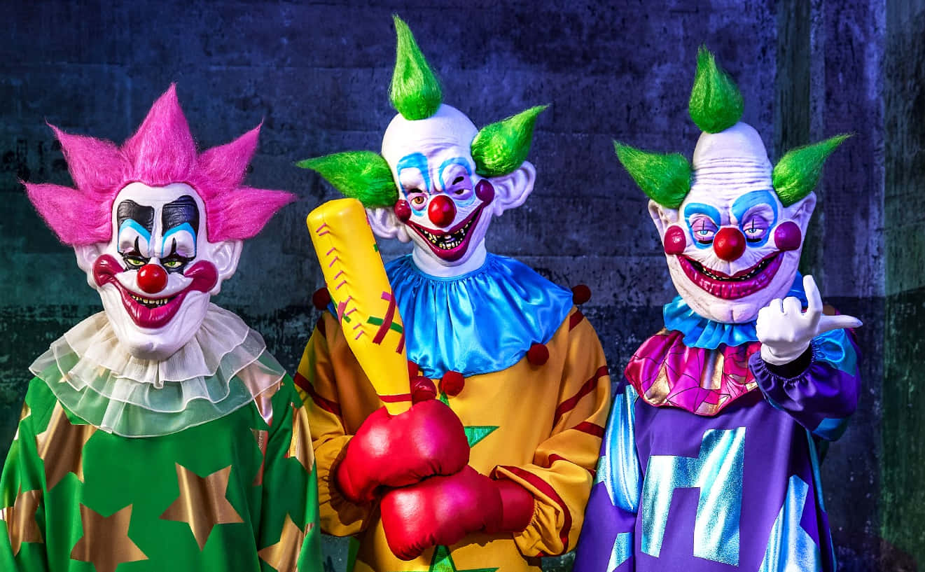 Save Us From Killer Klowns From Outer Space Background