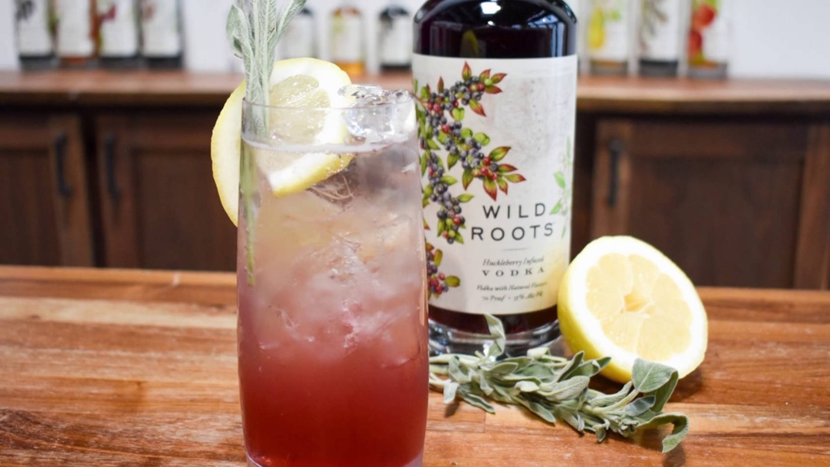 Savor The Flavor Of Wild Roots Huckleberry Vodka Cocktail