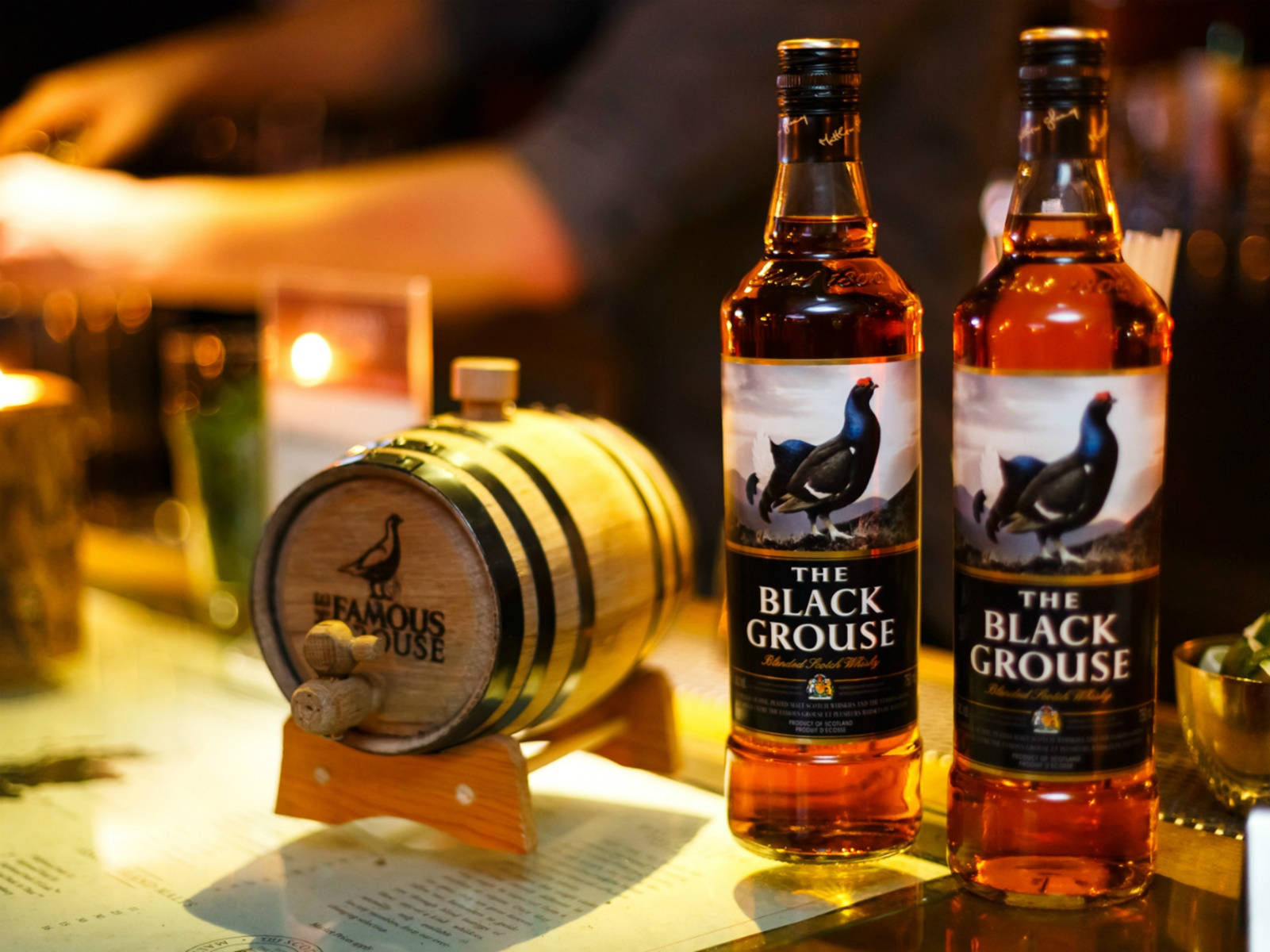 Savor The Smooth Taste Of The Famous Black Grouse Background