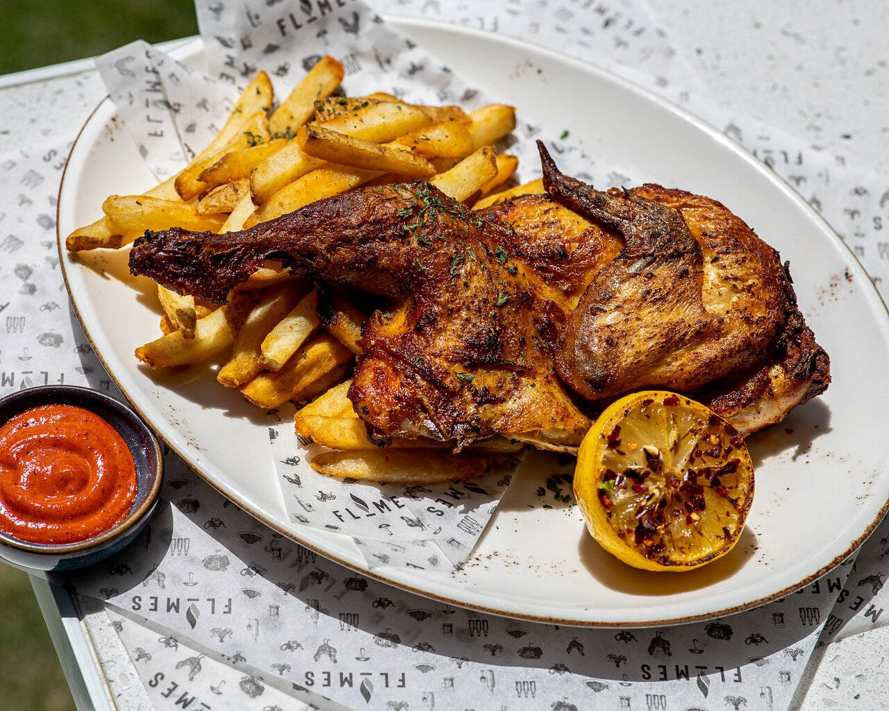 Savor The Spice With Peri Peri Chicken Background