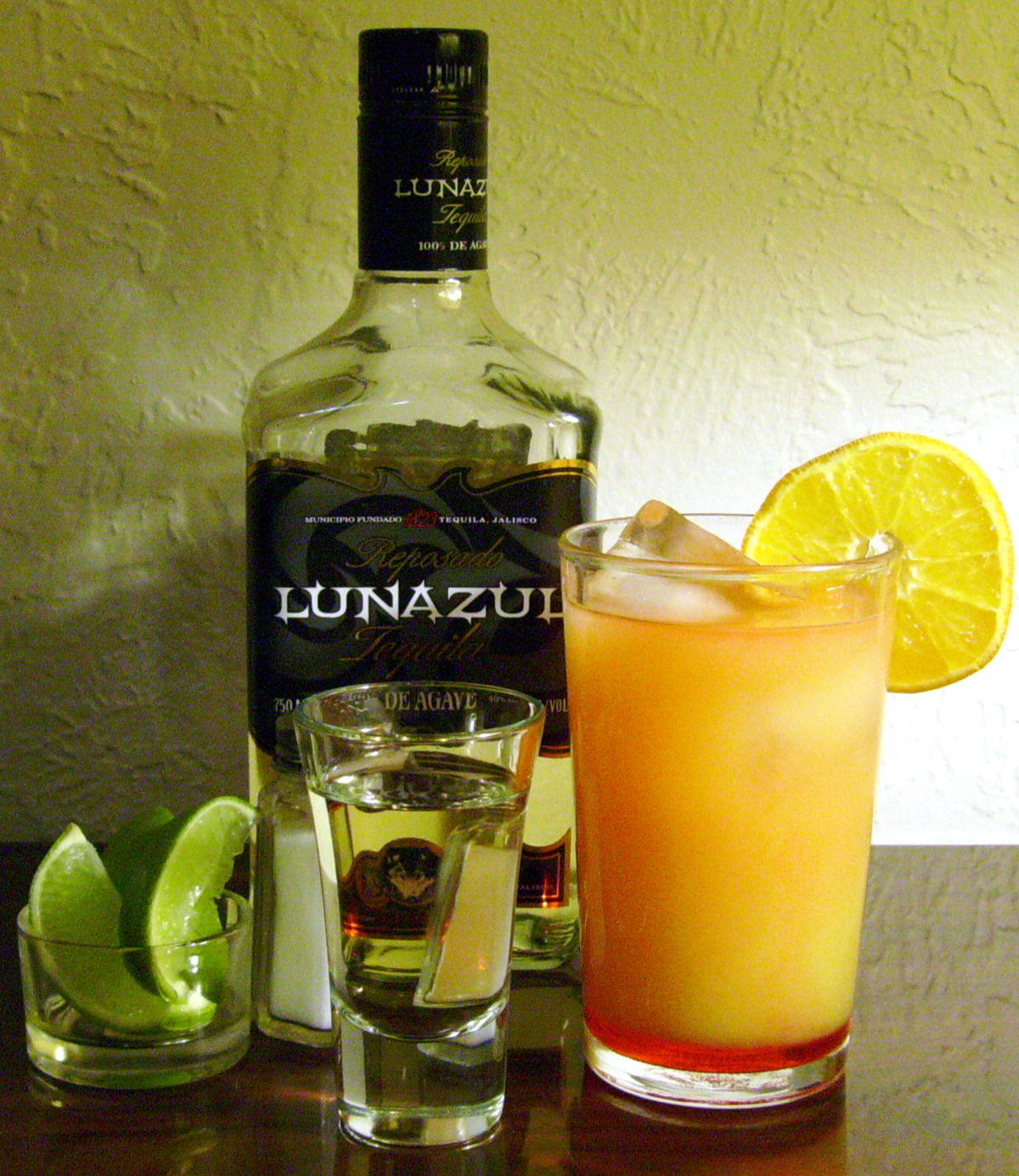 Savor The Taste, Lunazul Reposado Tequila Background