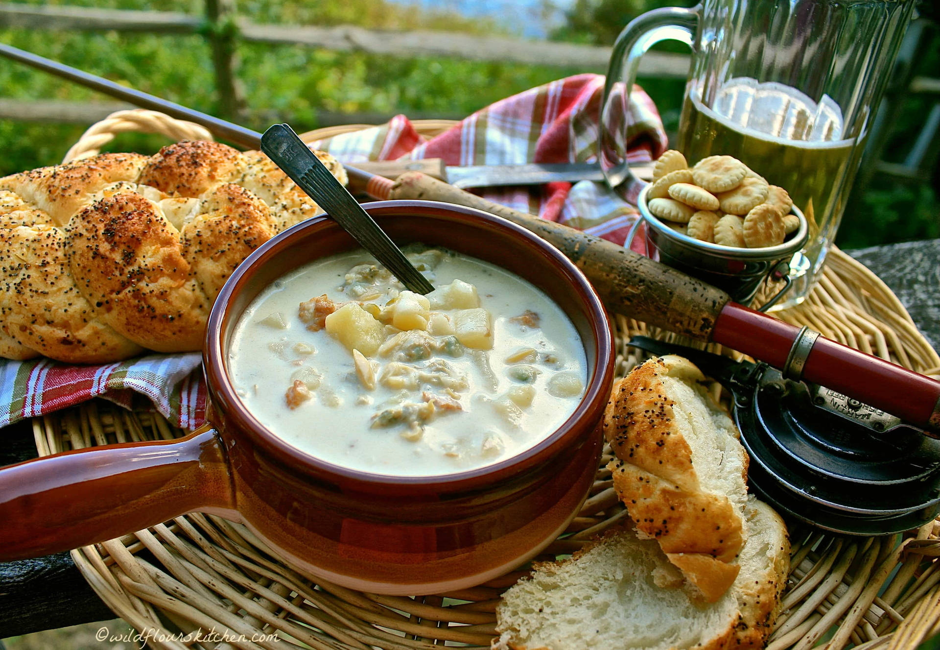 Savory Bowl Of New England Clam Chowder